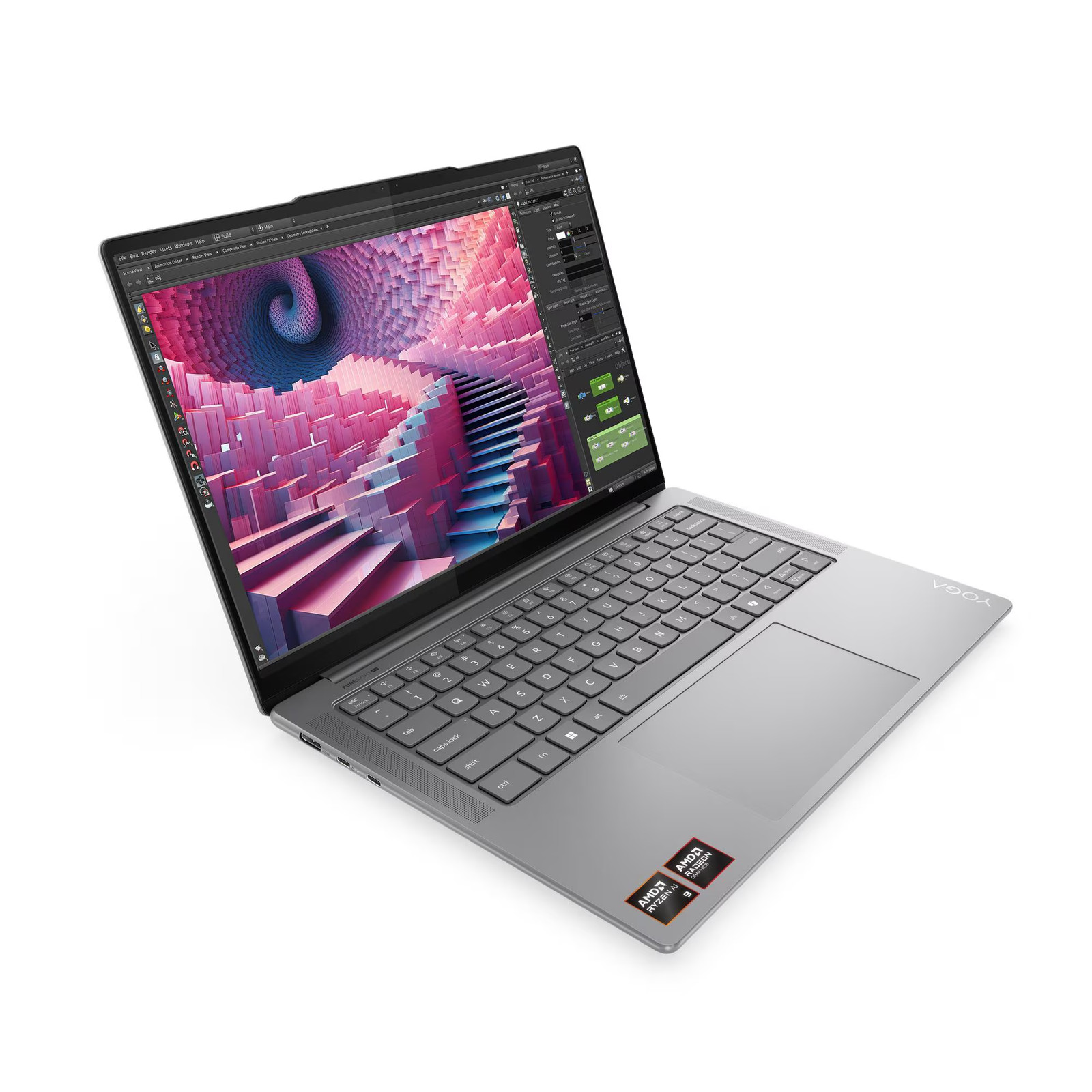 Lenovo Yoga Pro 7 14Asp9 14″ Touch Laptop Ryzen Ai 9 365 32GB 1TB SSD W11P