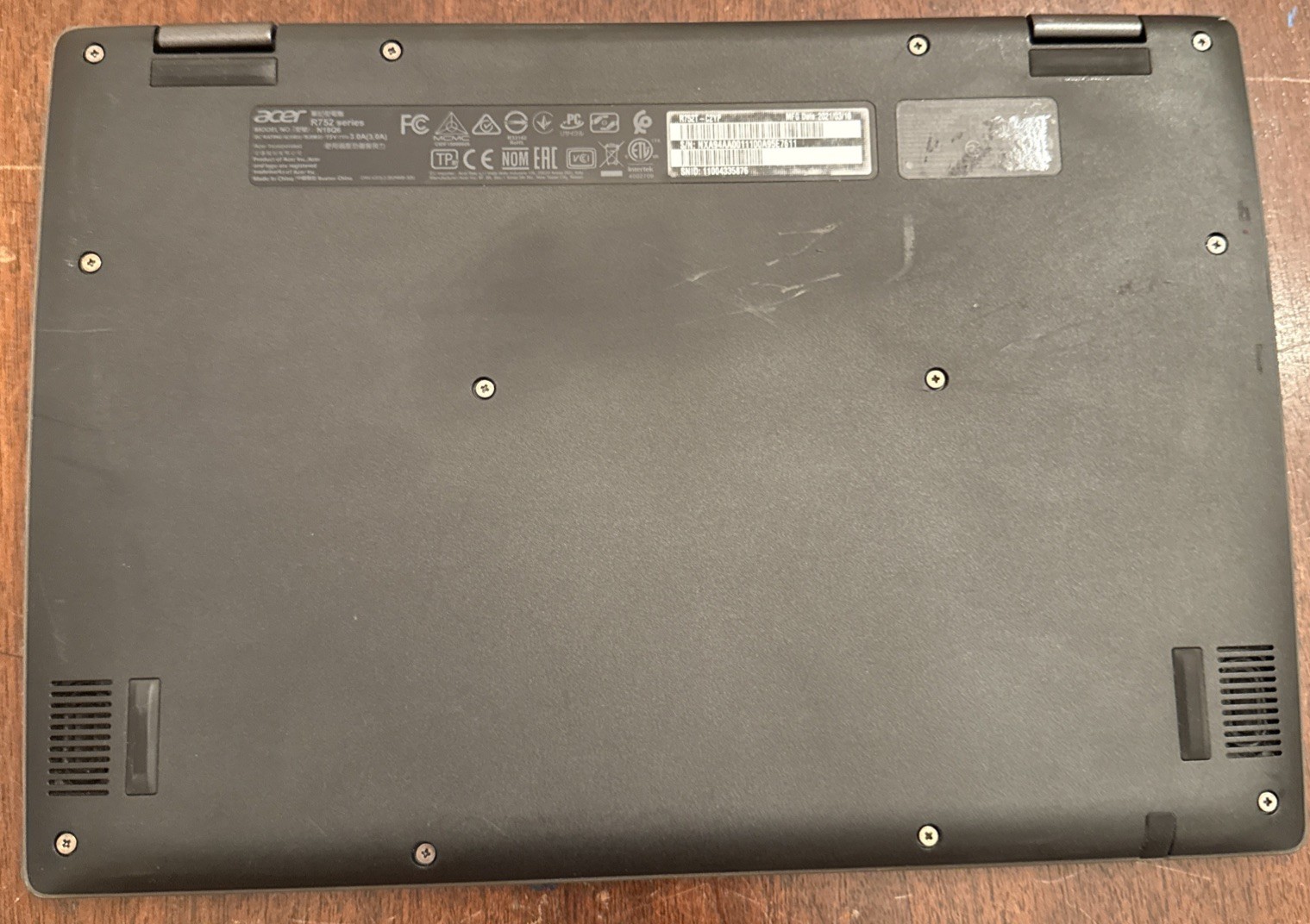 Acer Chromebook Spin R752T