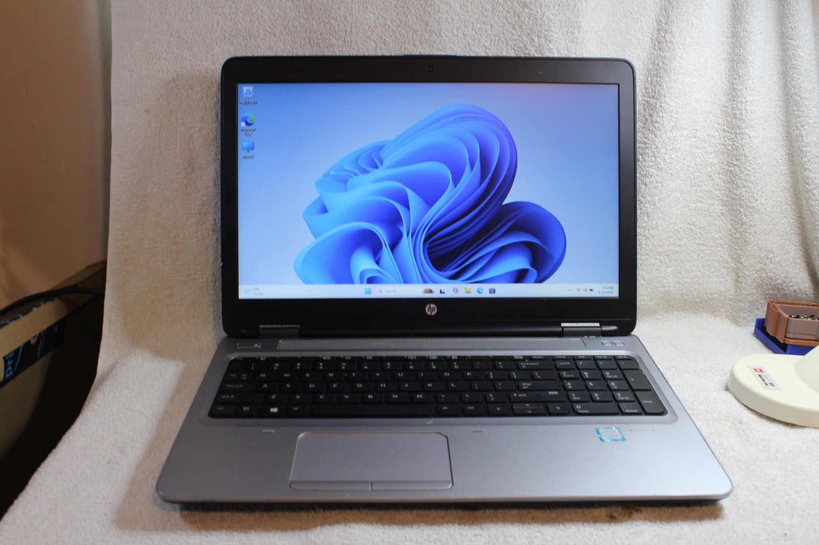 HP Probook 650 G3-I5 7200U@2.50GHz-256GB SSD-8GB-Windows 11 Pro-WebCam-Read All