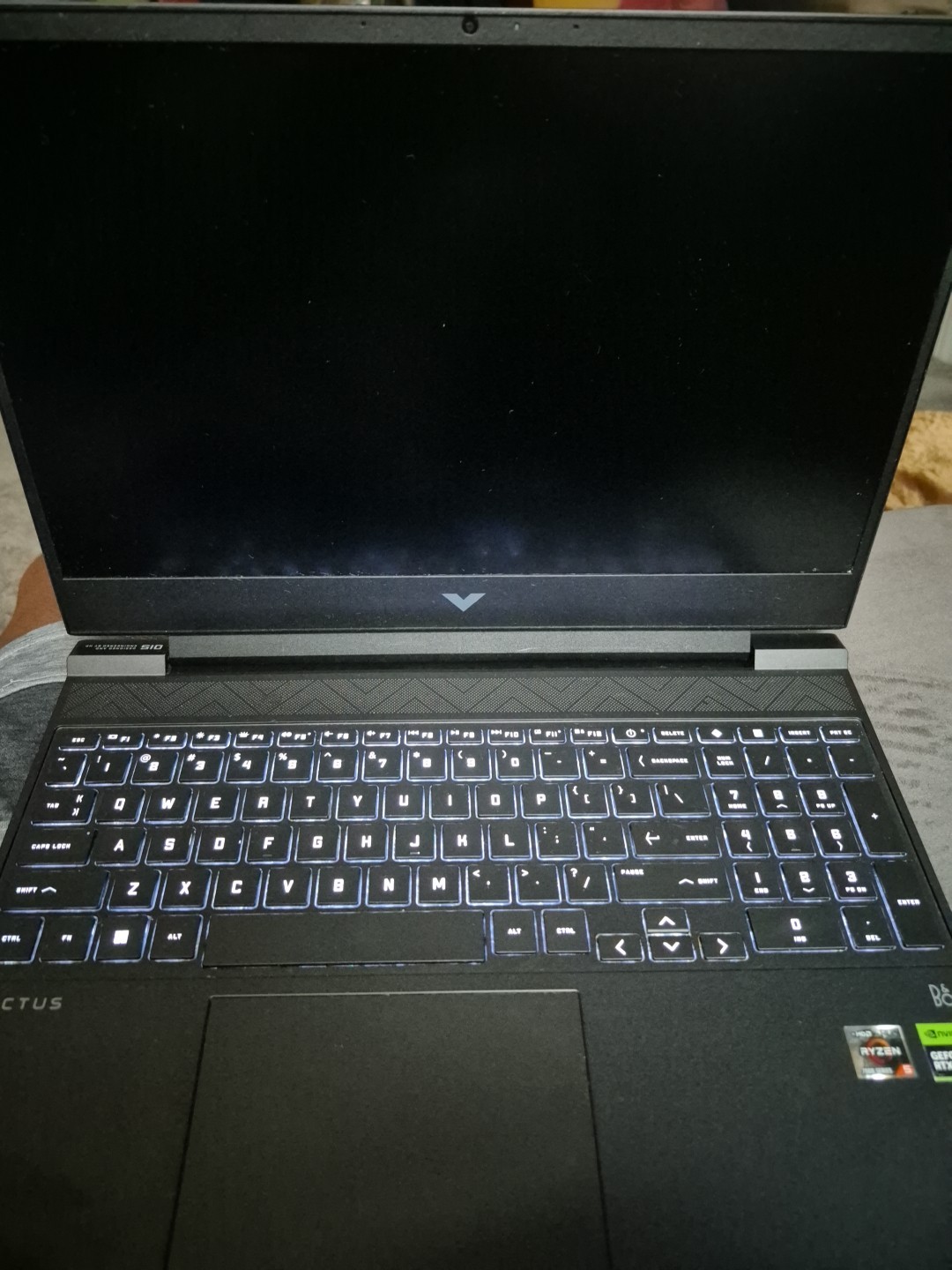 HP Victus 15.6-inch Gaming Laptop AMD Ryzen 5 7000 Series, 4.55 GHz, 8GB RAM