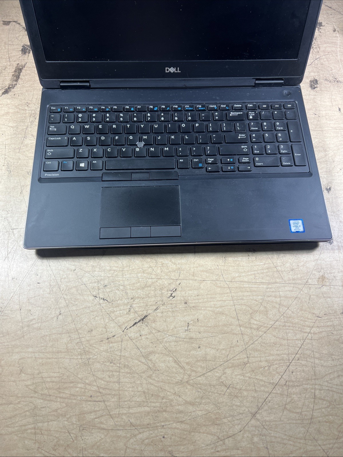 DELL PRECISION 7530 INTEL CORE I7-8850H 2.60GHZ 16GB RAM **NO HD/ NO CADDIE