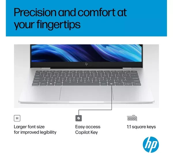 HP OmniBook 7 AI 14″ OLED Laptop 14-fr0501sa Intel Core Ultra 7 16GB RAM 1 TB