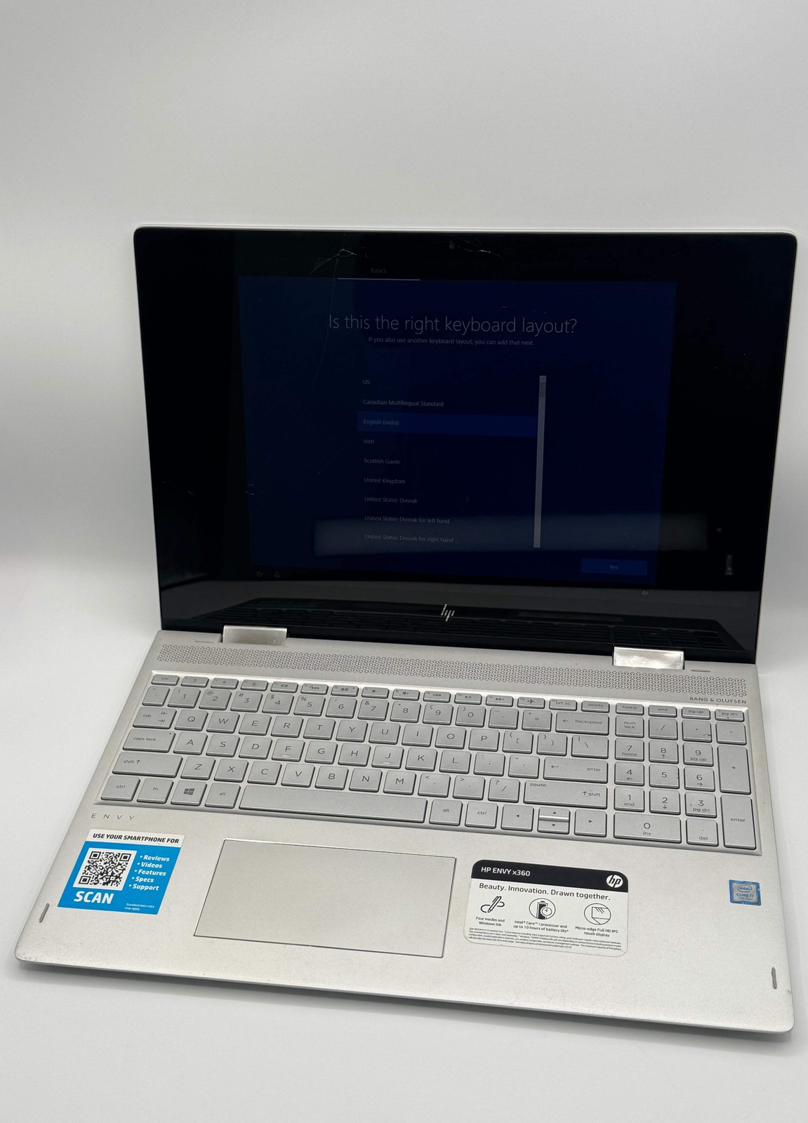HP Envy x360 15m bp011dx i7 16GB 1TB READ