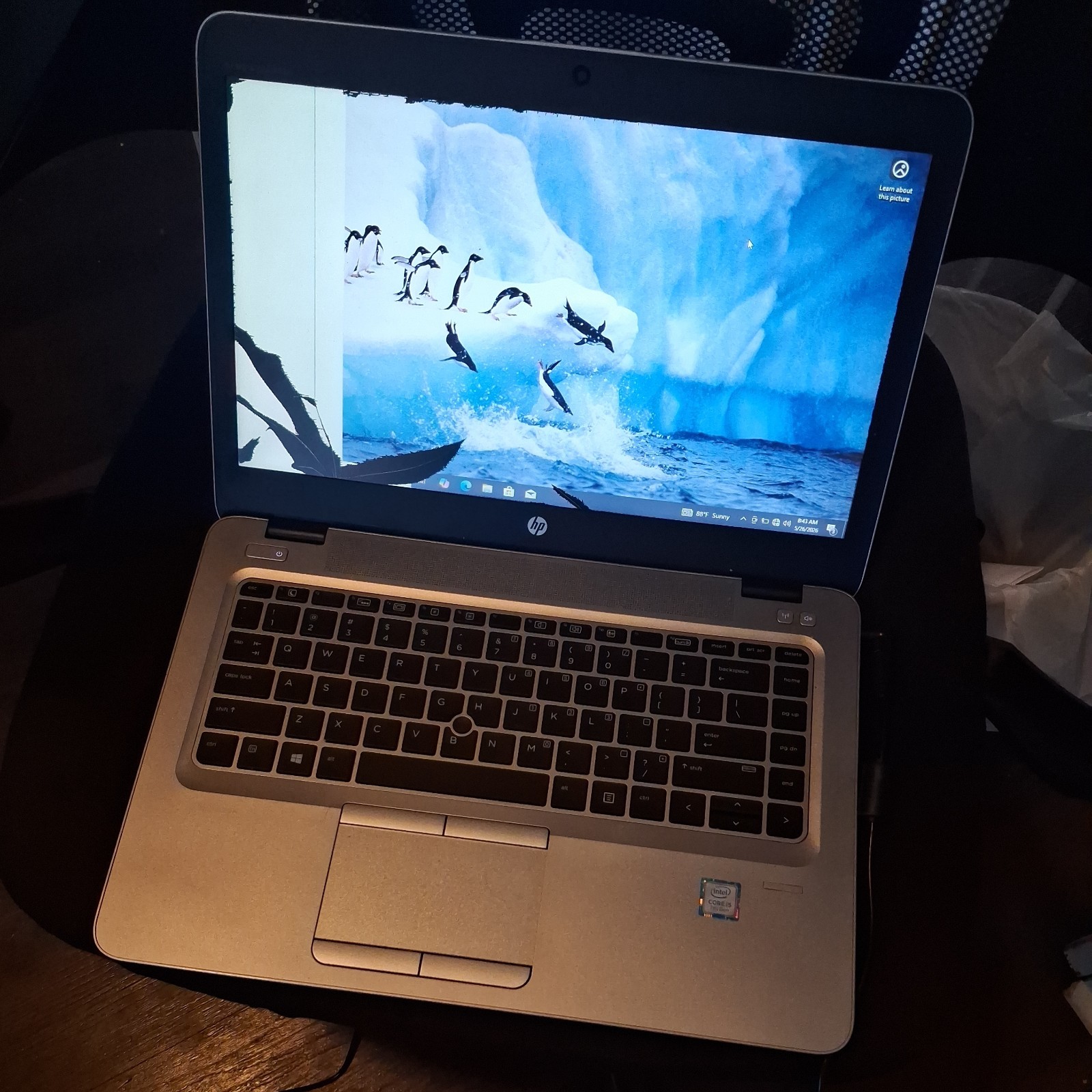 HP EliteBook 840 G4, Intel Core I5 7th Gen, 16GB RAM, 256GB SSD, For Parts
