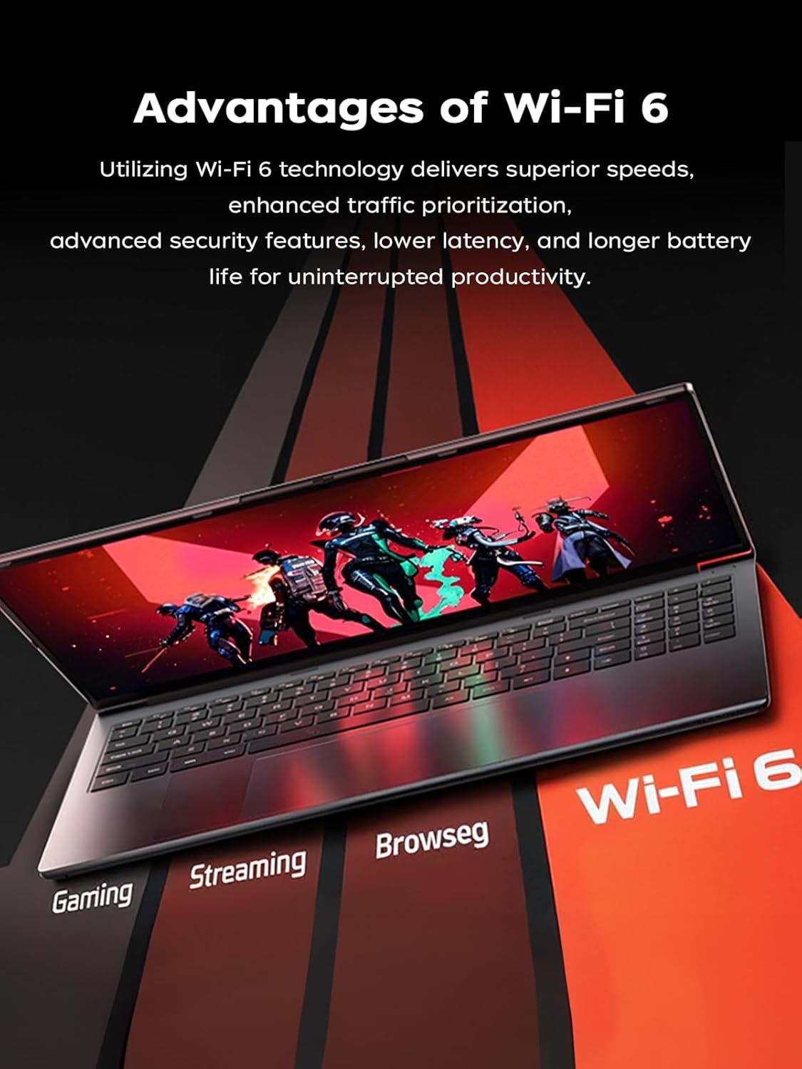 【90% New】16″ Game Laptop AMD R7 7735HS 16GB DDR5 512GB SSD WIFI 6 Windows 11 PRO