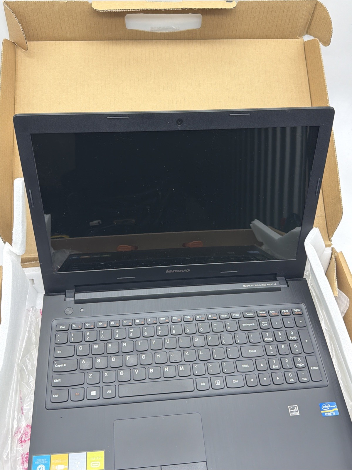 Lenovo G500s – 15.6″ Intel Core i5 Processor (black Screen) Parts