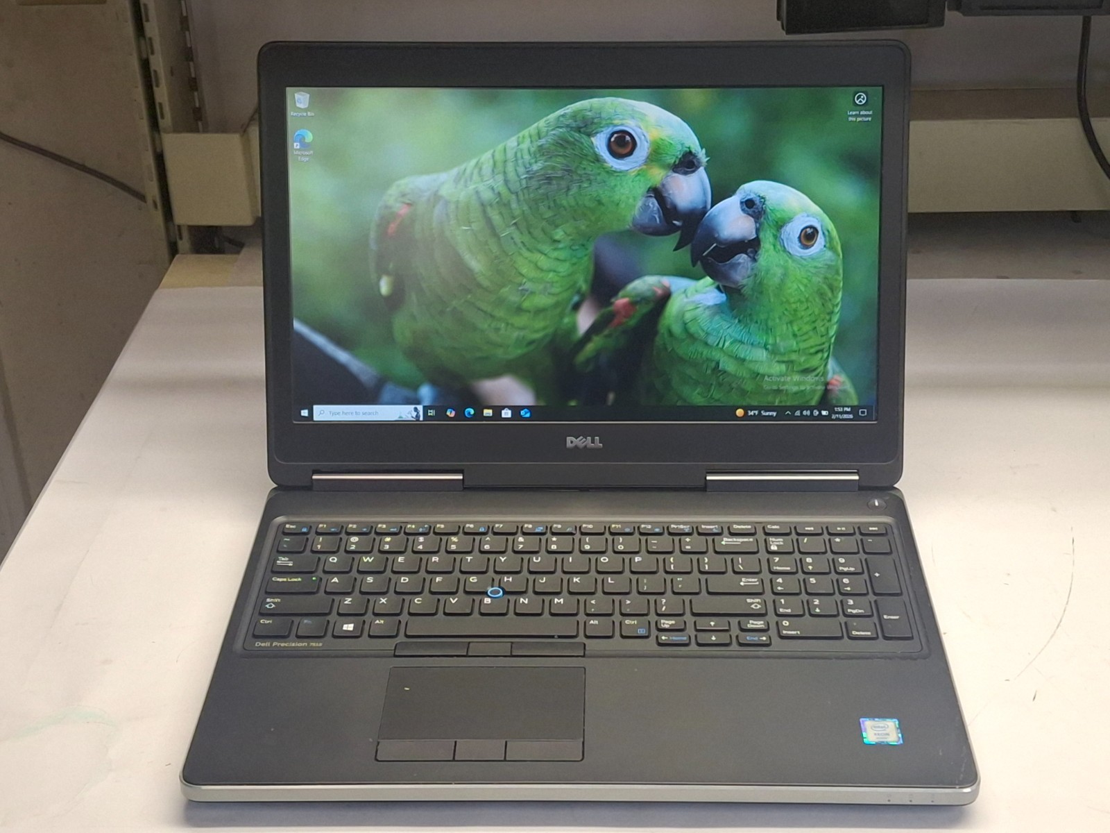 Dell Precision 7510 E3-1545M 256GB SSD 15.6″ Quadro M2000M Windows 10 Pro Laptop