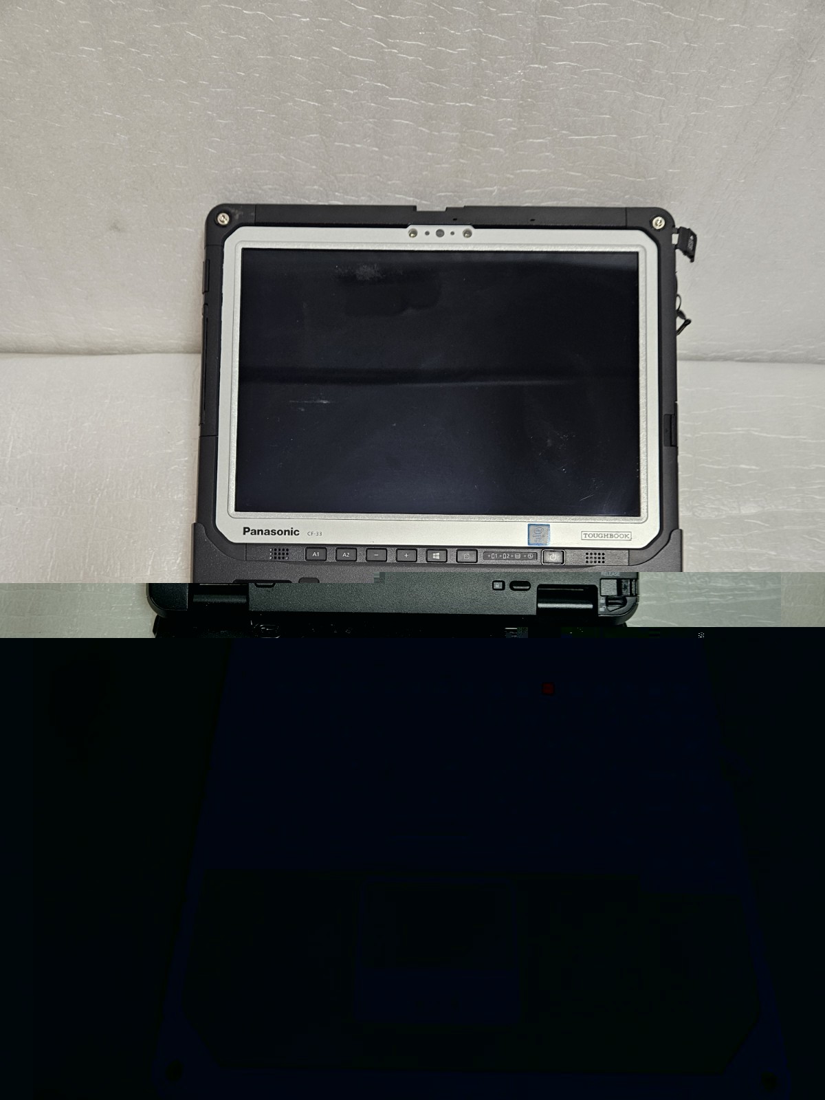 Panasonic Toughbook CF33 Intel I5 7600U 16GB RAM, Win11 Pro, No Hdd 0% Batt Life