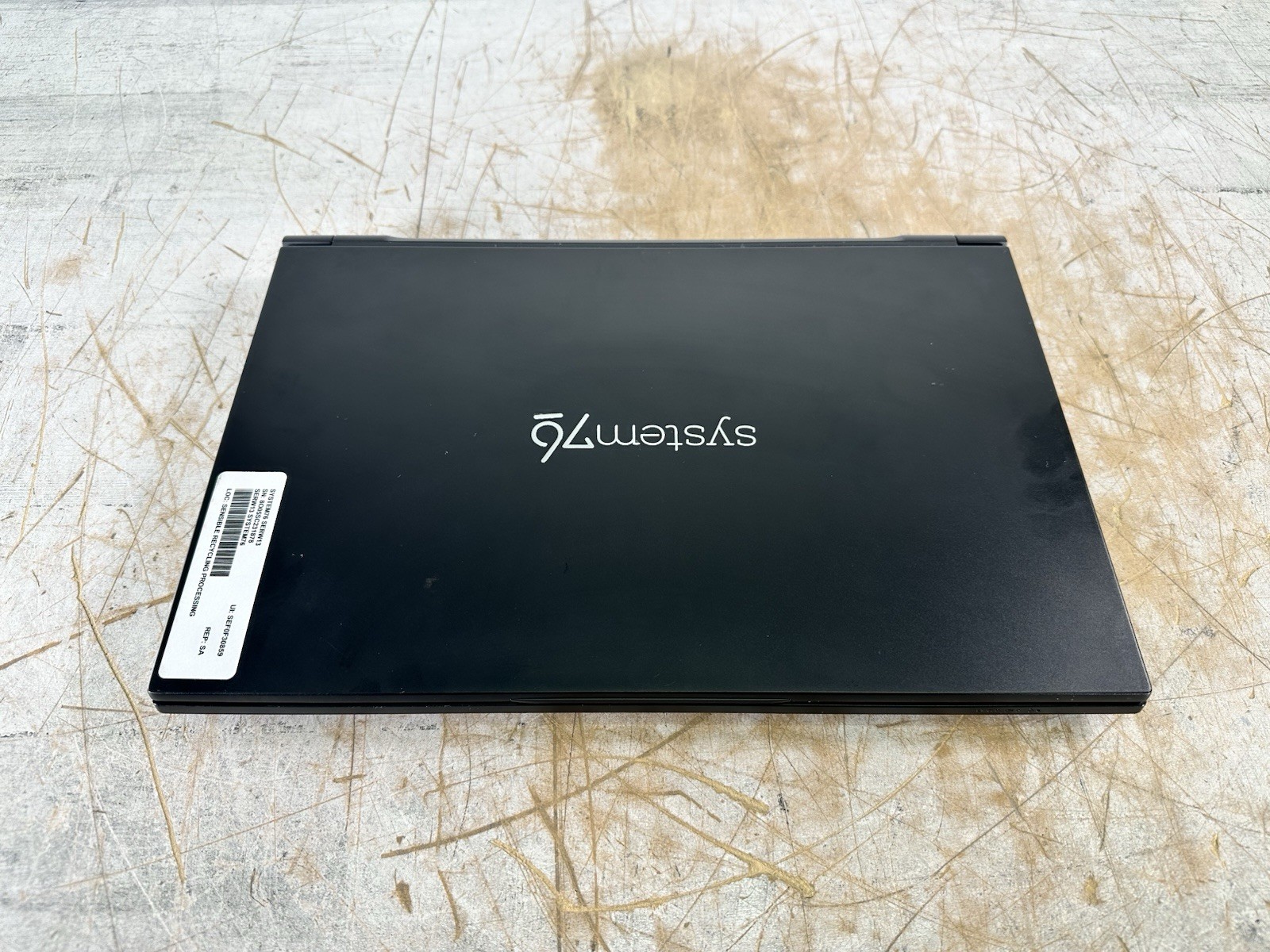 SYSTEM76 SERW13 i9-13900HX @ 1.6GHz, NO RAM/HDD/OS – (FOR PARTS)
