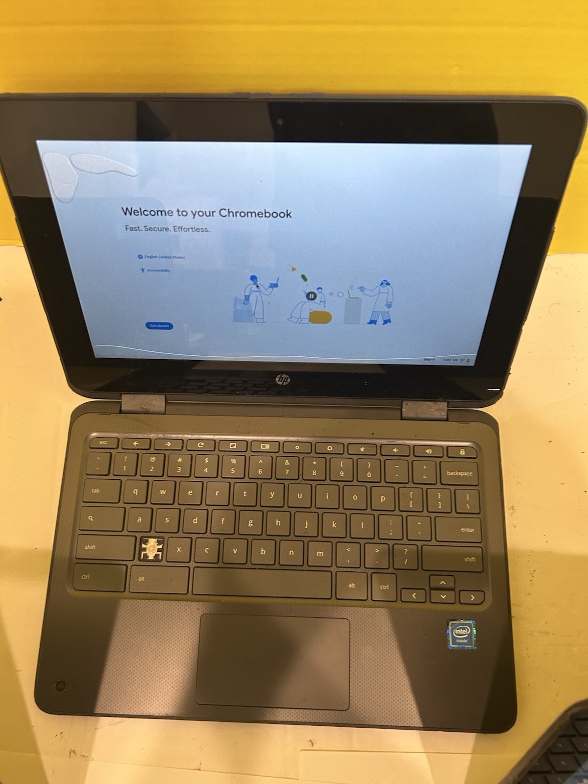 Lot of 3 HP Chromebook x360 11 G1 EE 4GB 32GB For Parts Repair
