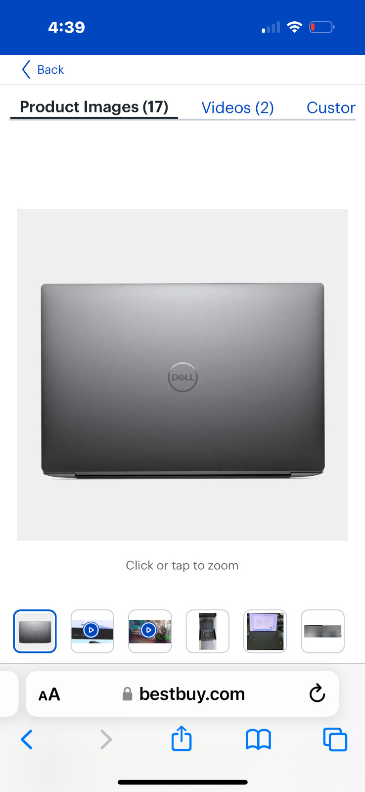 Dell – XPS 13 13.4″ OLED Touch Screen Laptop – Snapdragon X Elite Copilot+ PC w