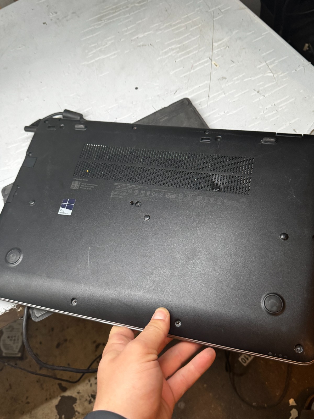 HP EliteBook 850 G3 Core i7-6600U 500GB SSD Laptop For Parts/Repair #3304