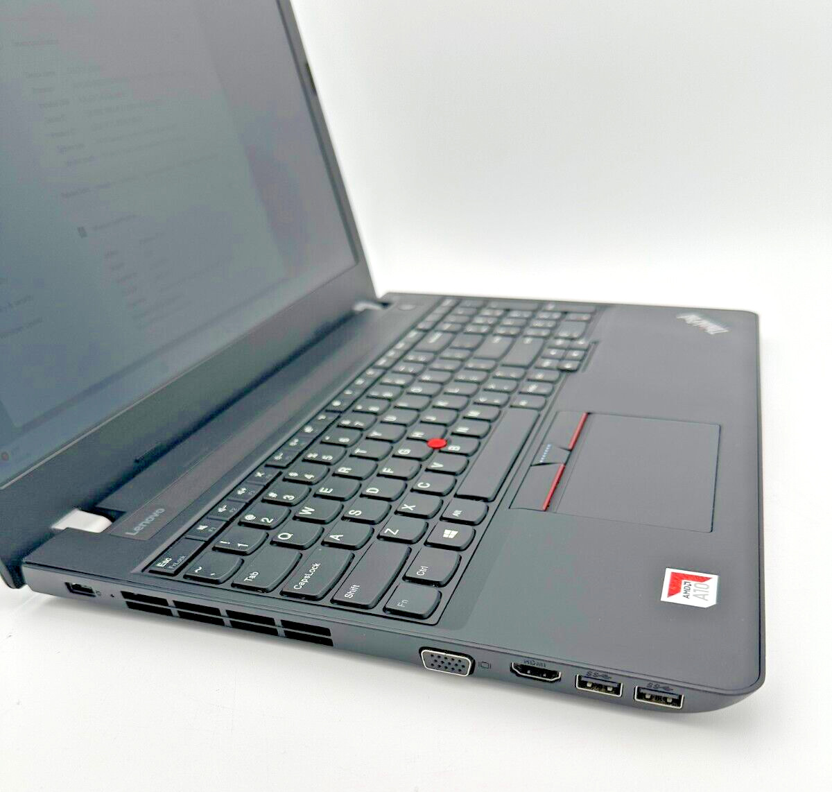 Lenovo ThinkPad E575 AMD A10-9600P Radeon R5 M330 2.40 GHz 8GB RAM 128 SSD Win11