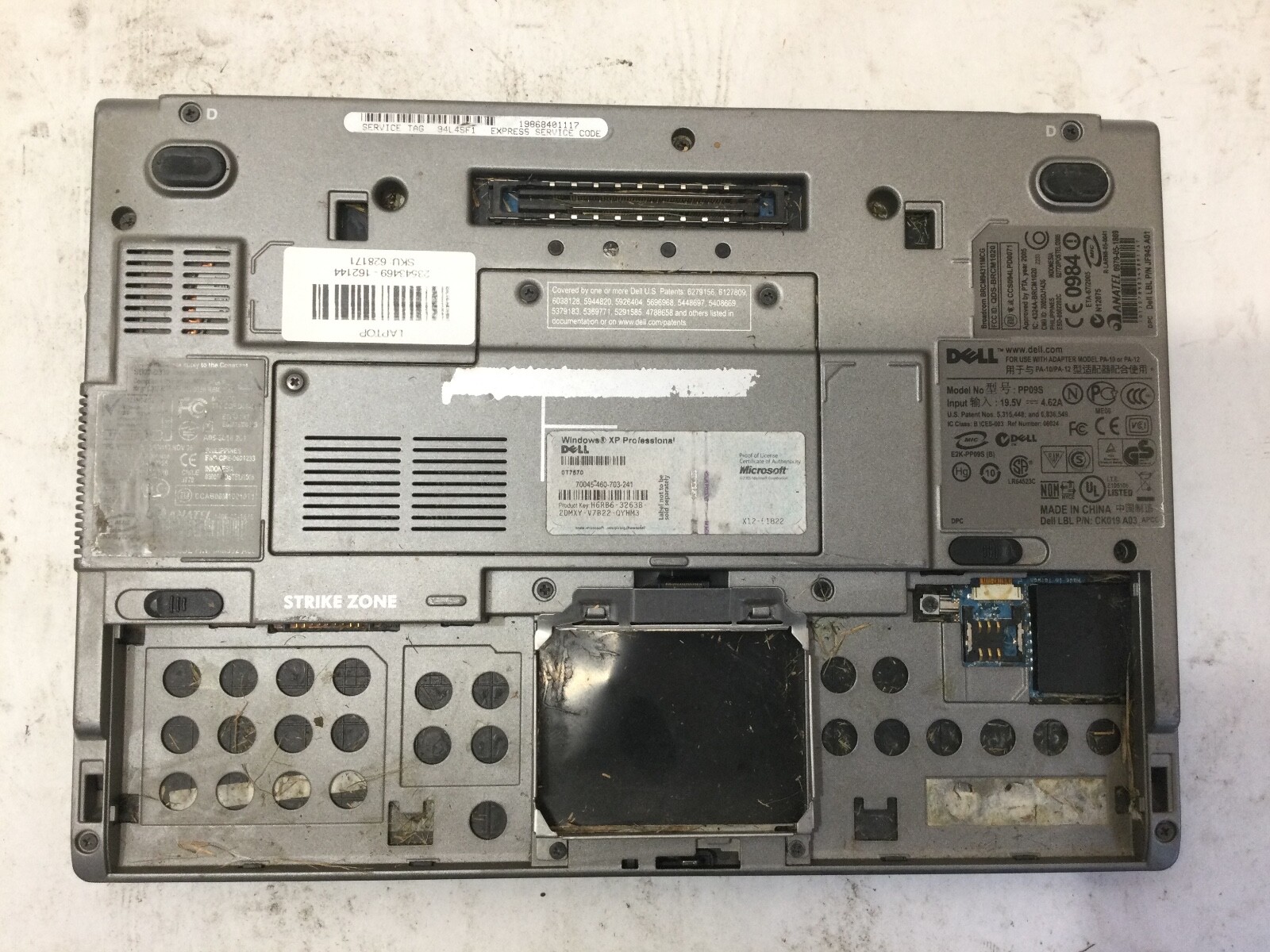 DELL LATITUDE D430 – INTEL CORE 2 DUO – 1GB RAM – BOOTS TO BIOS – READ DESC – BB