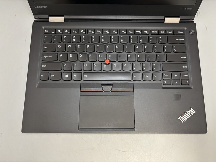 14″ Lenovo X1 Carbon 4th Gen Laptop Intel i5-6200U 8GB RAM NO SSD NO OS Grade B+