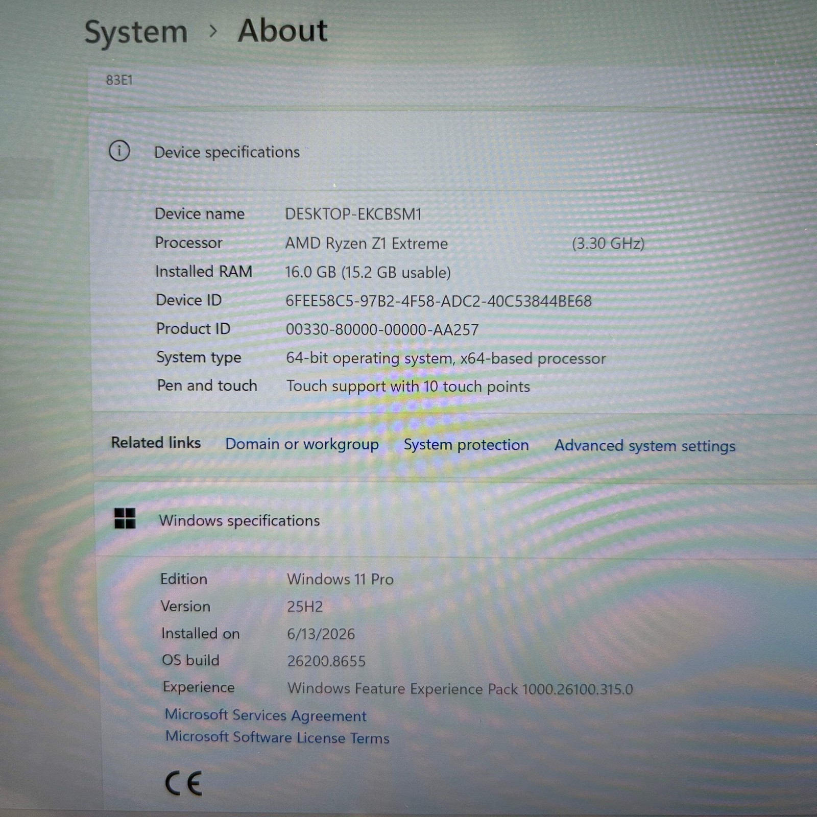 Lenovo Legion Go 8.8″ AMD Ryzen Z1 Extreme 16GB RAM 1TB Shadow Black 83E1001YUS