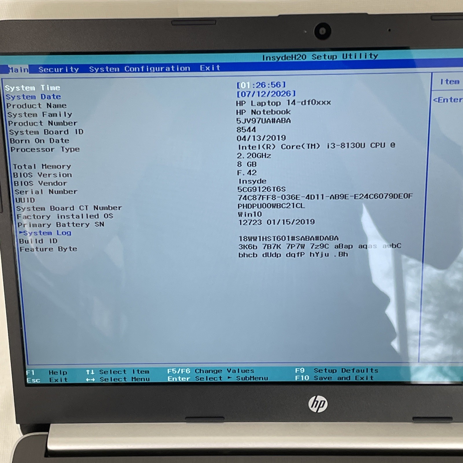 HP 14-df0023cl 14″Laptop | i3-8130U 2.2GHz | 8GB RAM, 128GB SSD M2 | WINDOWS 11
