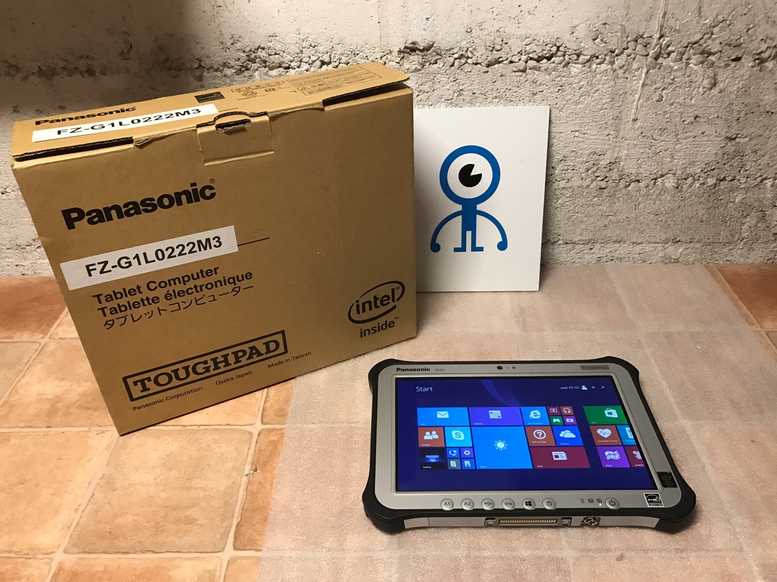 Panasonic Toughpad FZ-G1 MK3,Touch,i5-5300U,2,3GHz,4GB,256GB,LTE,2xUSB,A-WARE
