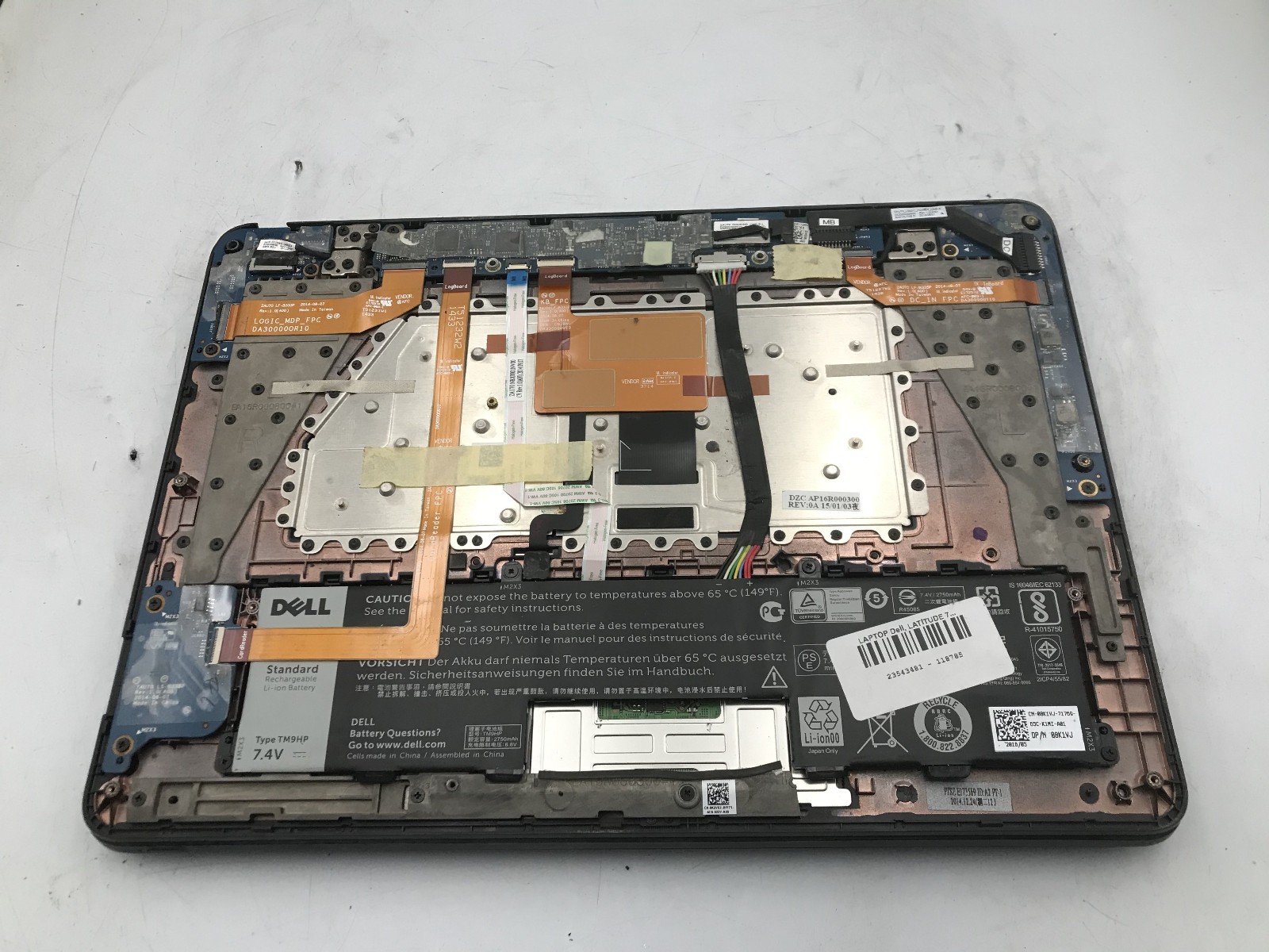 DELL LATITUDE 7350 2 IN 1 – FOR PARTS/REPAIR – INTEL CORE M – 4GB RAM – READ -BB