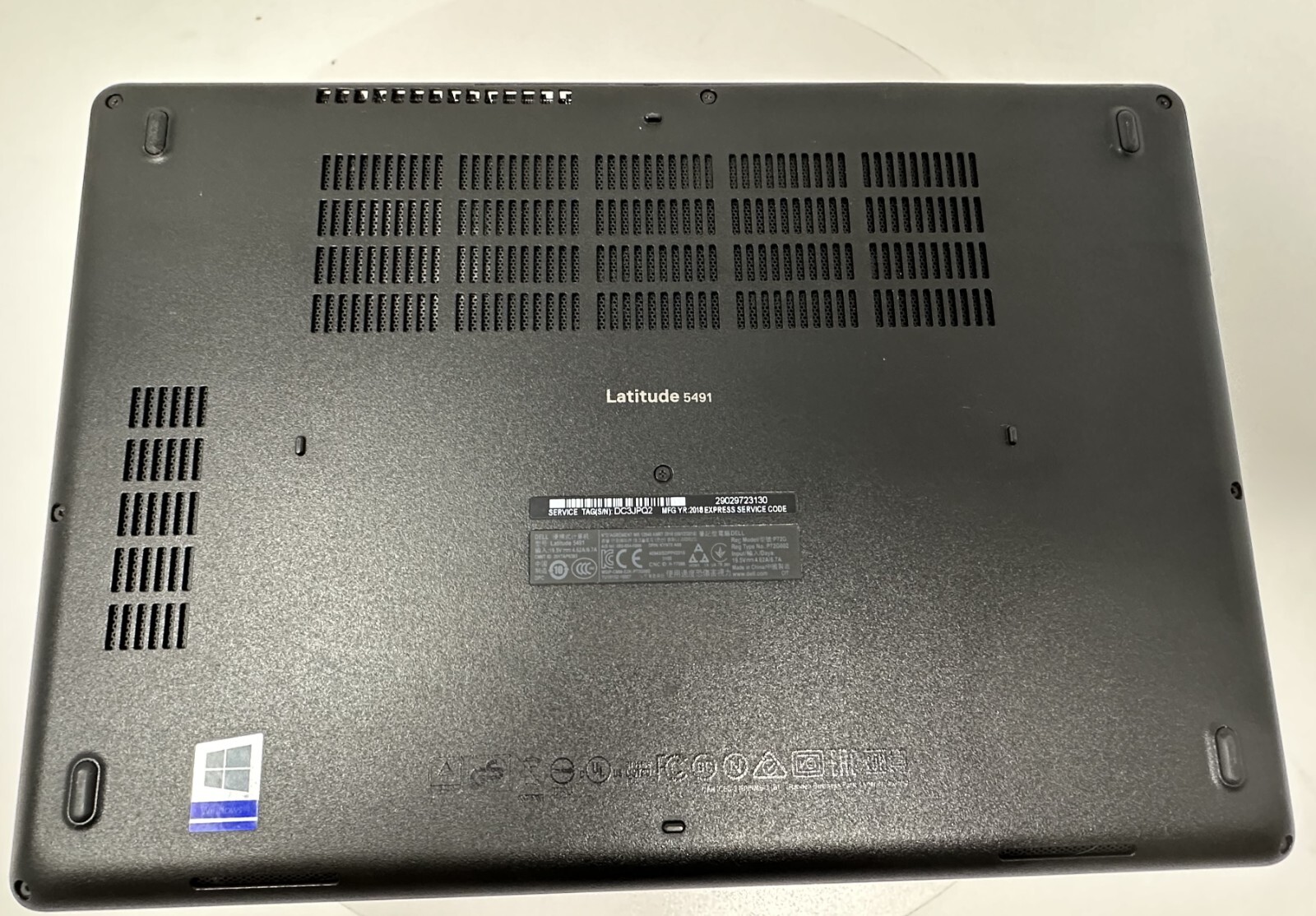 Dell Latitude 5491 Laptop w/ Intel i7-8th Gen & 256 GB SSD