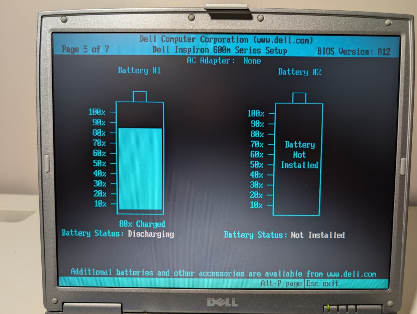 Dell Inspiron 600m | Pentium M 256MB RAM 80GB HDD | AMD Windows 98 SE DVD