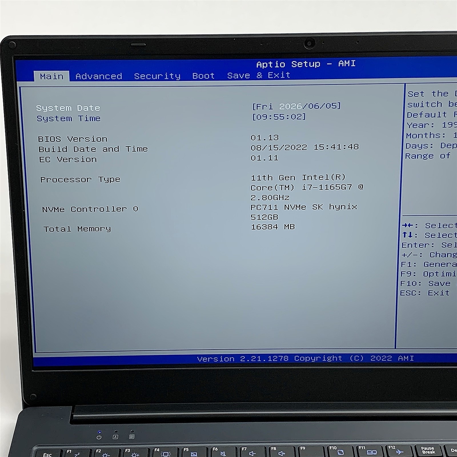 DynaBook Satellite Pro C50-J Laptop i7 1165G7 2.8GHZ 15.6″ 16GB 512GB Windows 11