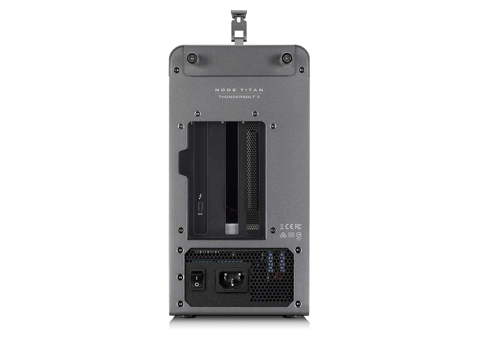 AKiTiO Node Titan Thunderbolt 3 PCI Express External Expansion Box GPU w/Manual