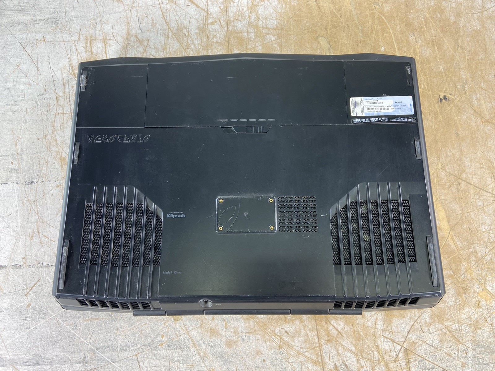 DELL ALIENWARE M17X R3 I7-2760QM @ 2.40GHz, 16GB RAM, NO HDD/OS