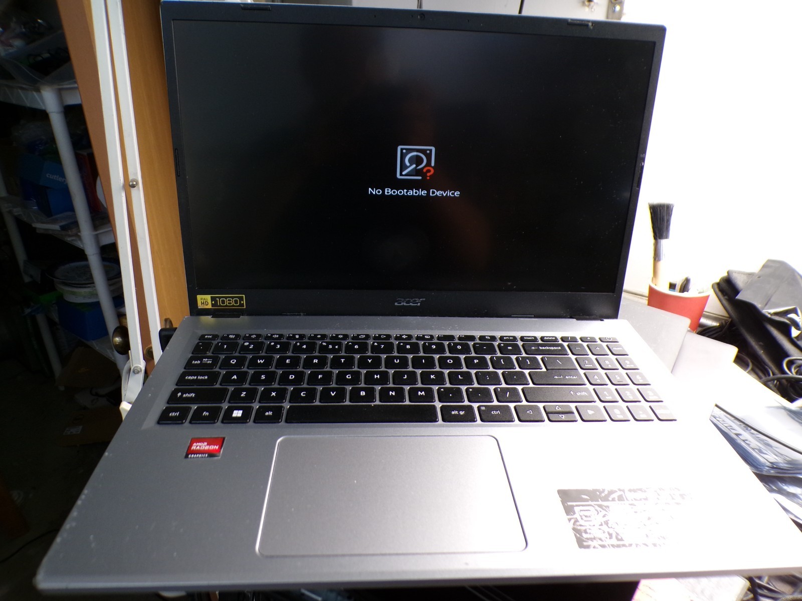 Acer Aspire 3 A315-24PT AMD Ryzen 5-7520U@2.80GHz 8GB RAM NO DRIVE PARTS 2553