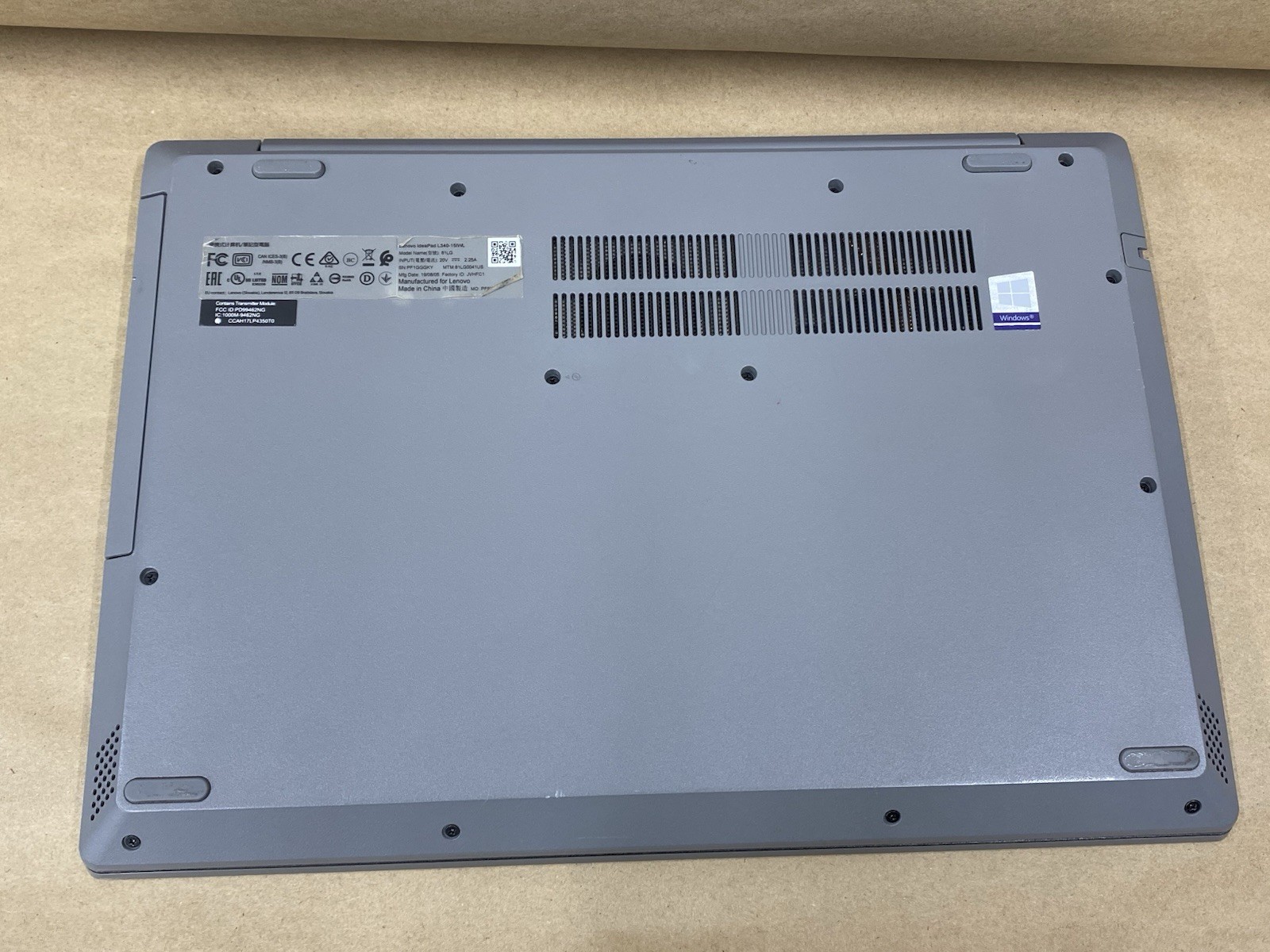 Lenovo 81LG – 15.5′ HD – CPU 5405U – 8GB – 256GB SSD – Win 11 Pro – READ