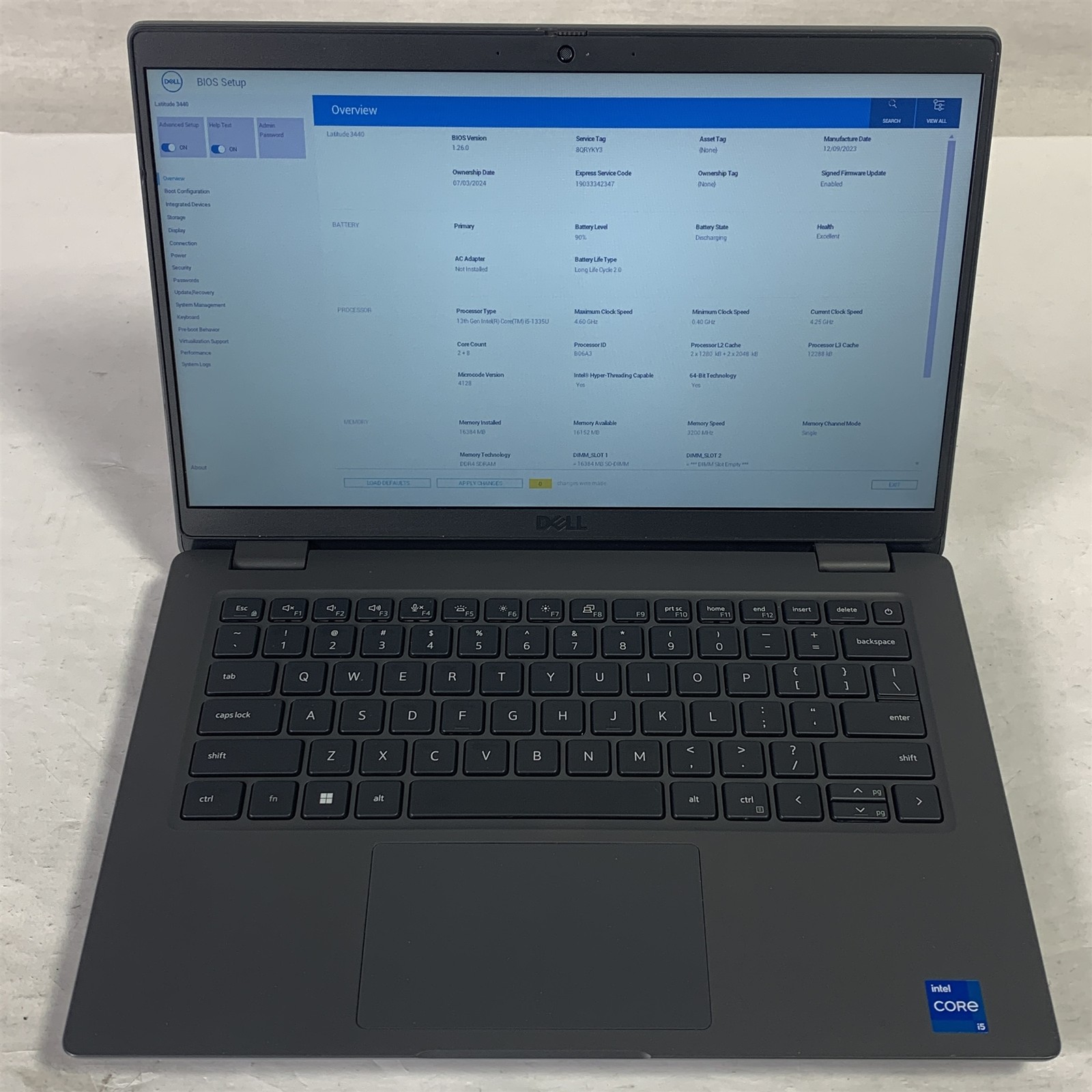 Dell Latitude 3440 14″ Laptop i5-1335U 1.3GHz 16GB 256GB NVMe SSD – Win11