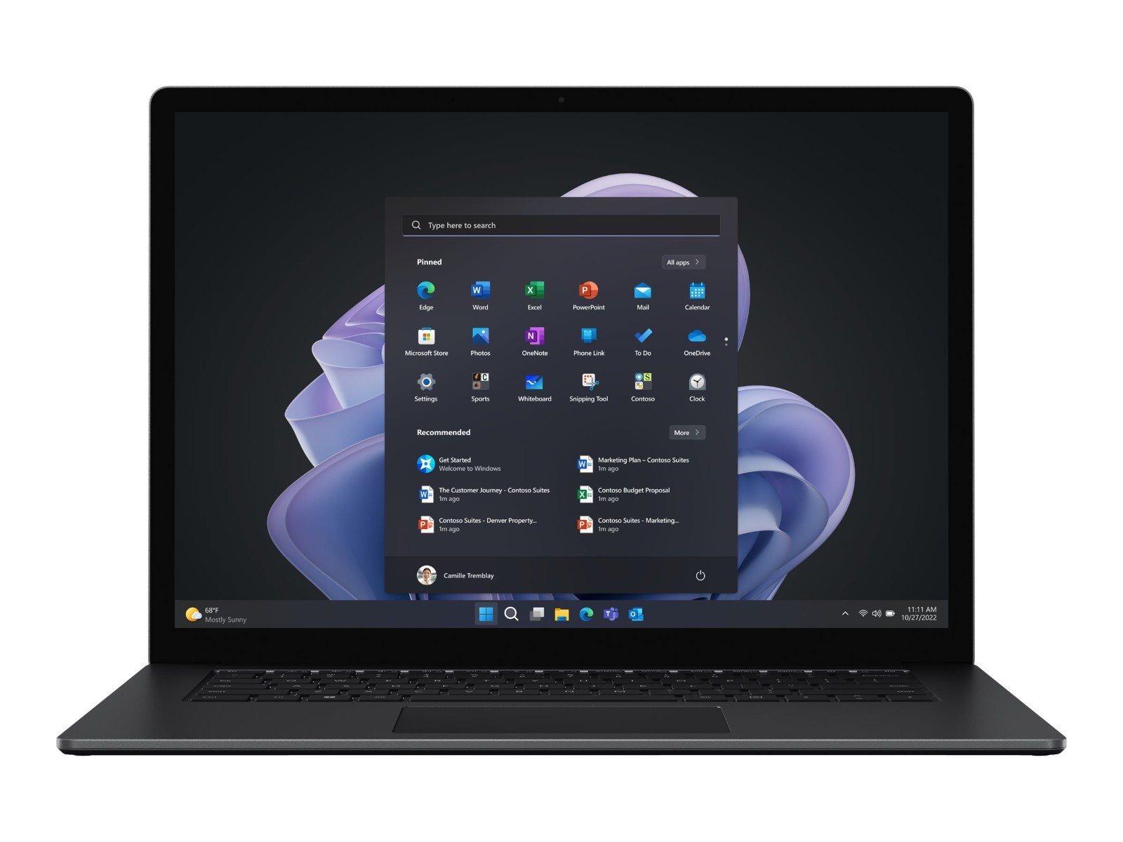 microsoft surface laptop 5 i7 32gb 1tb model 1951 – Matte Black