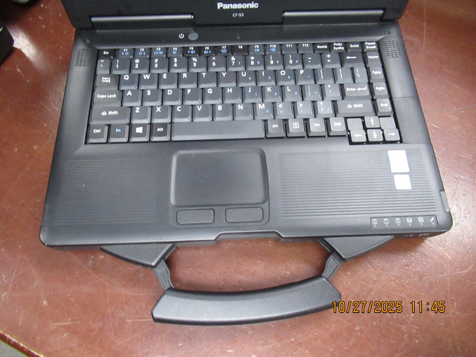 Panasonic Toughbook CF-53 i5 4310U 2.00GHz 4GB Laptop [NO HDD/AC/OS] Hours: 650