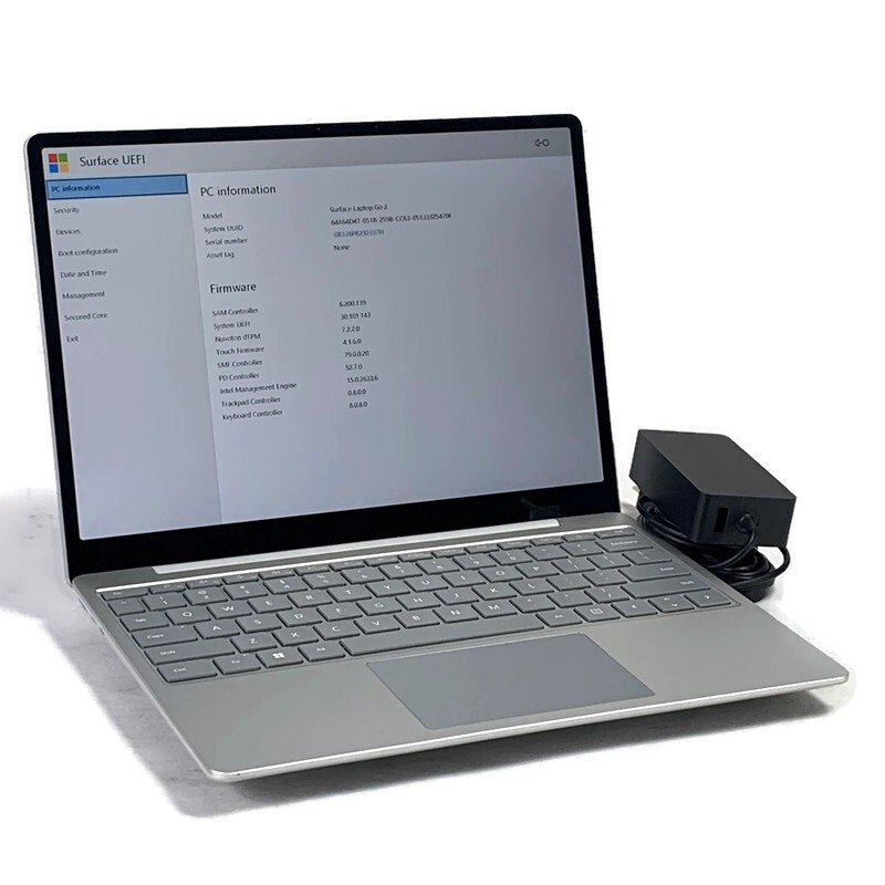 Microsoft Surface Laptop Go 2 12.4″ i5-1135G7 2.4GHz 16GB 256GB NVMe SSD – Win11