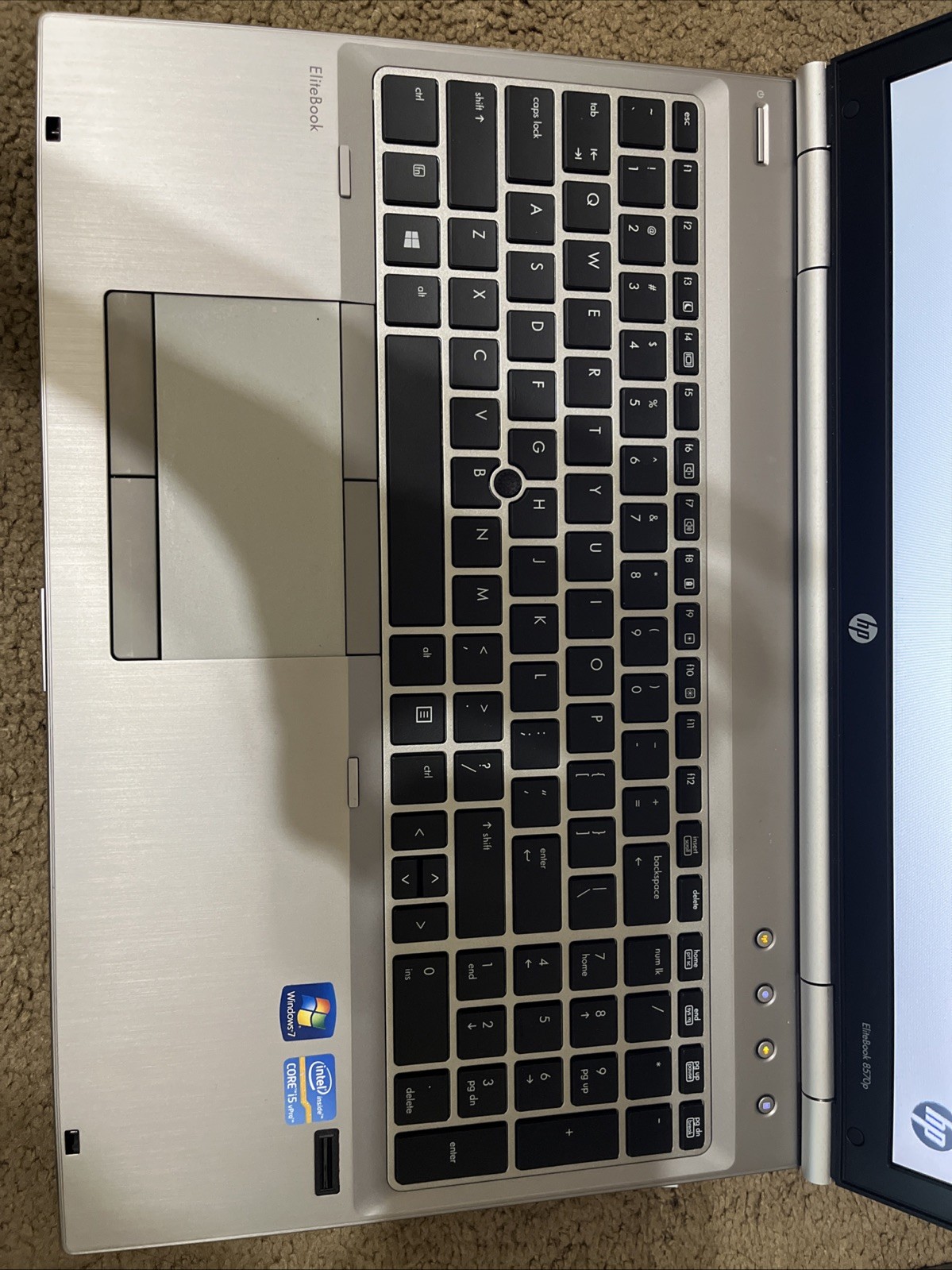 HP EliteBook 8570P Intel i5 2.5GHz – Read Description Before Buy