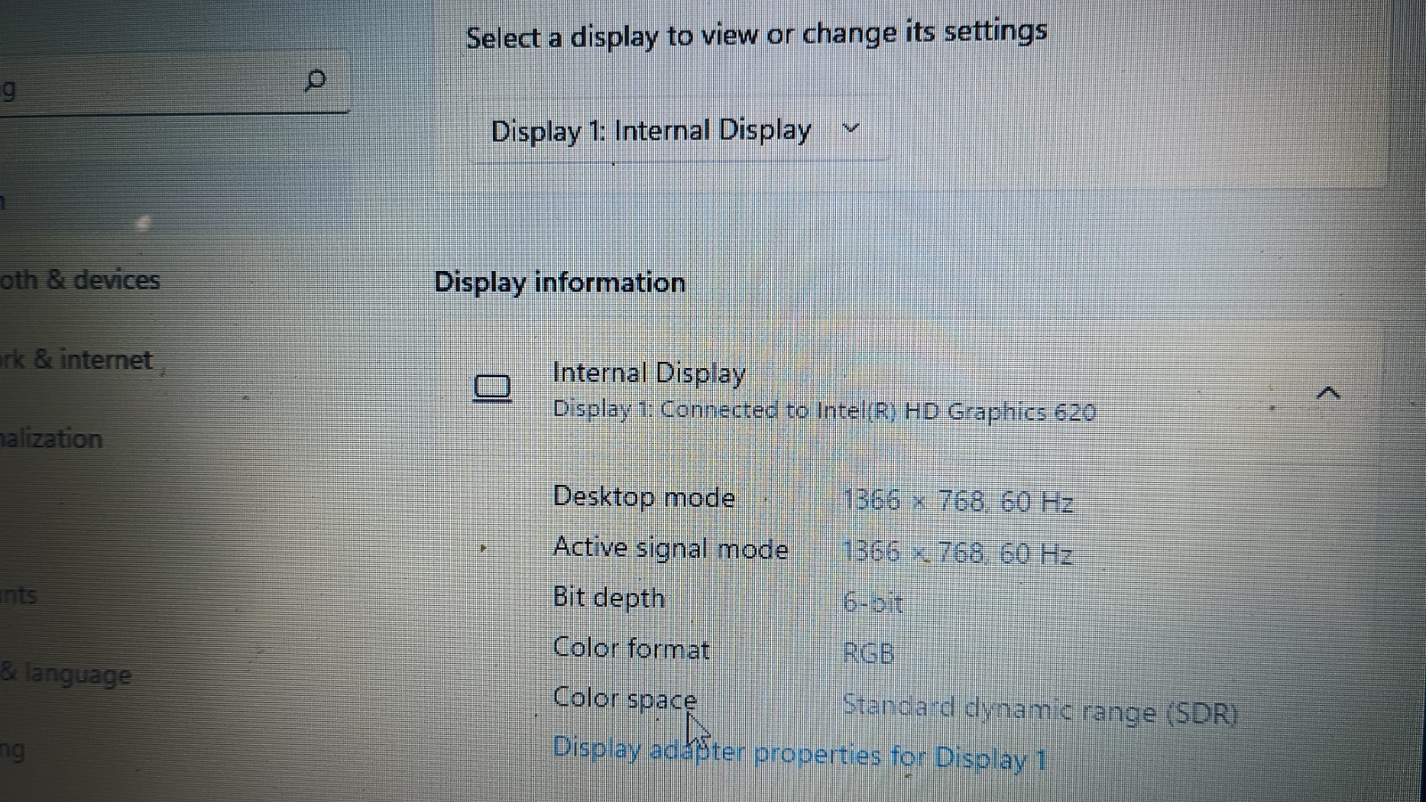 9292 Inspiron5567 w/charger.i5-7200U.8GB.160GB SSD.Optical.15.6″.W11 Home.Read!!
