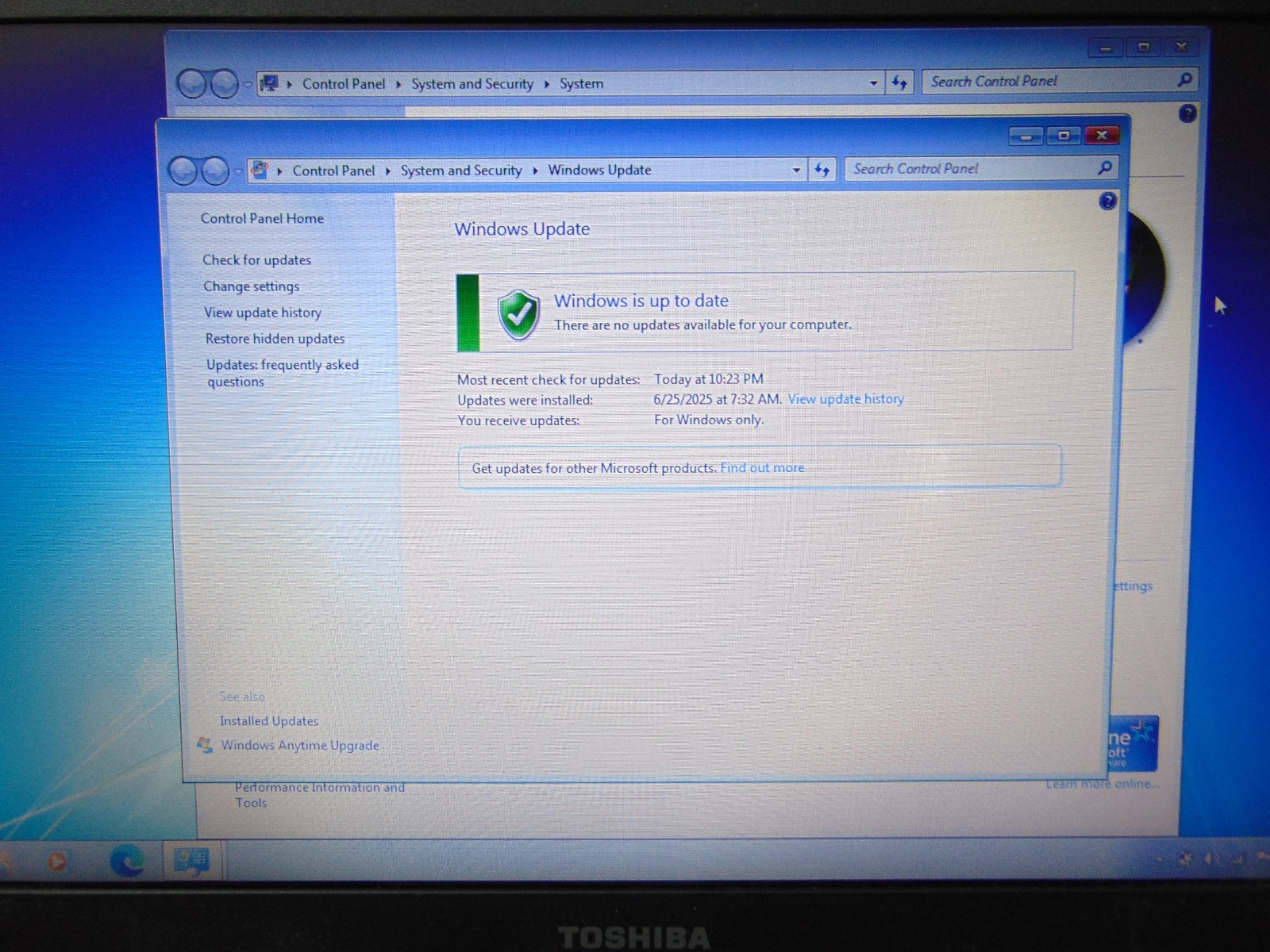 Toshiba Satellite R845-S80 Laptop i3-2310M 2.10GHZ 14″ 4GB 750GB DVD Windows 7