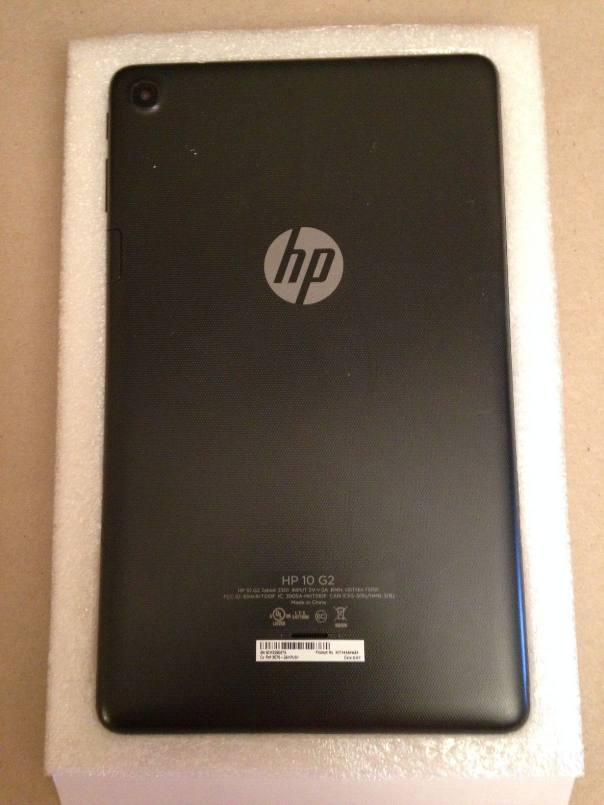 HP 10 G2 10.1in Android 5.0 Lollipop Tablet – 1GB RAM, 16GB W/NEW CASE
