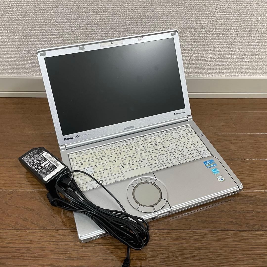 Panasonic Let’s Note CF-SX2 DVD Intel Core i5 SSD 450GB 4GB RAM Windows 10 Used
