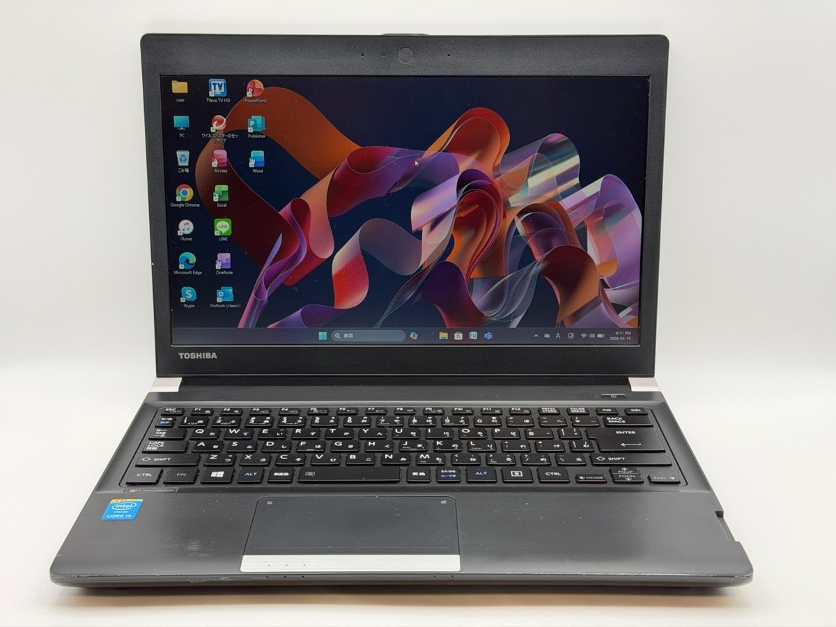 Toshiba Dynabook R734/M i5-4310M 8GB 500GB SSD 13.3″ Win11 Pro Wi-Fi BT/SAIL