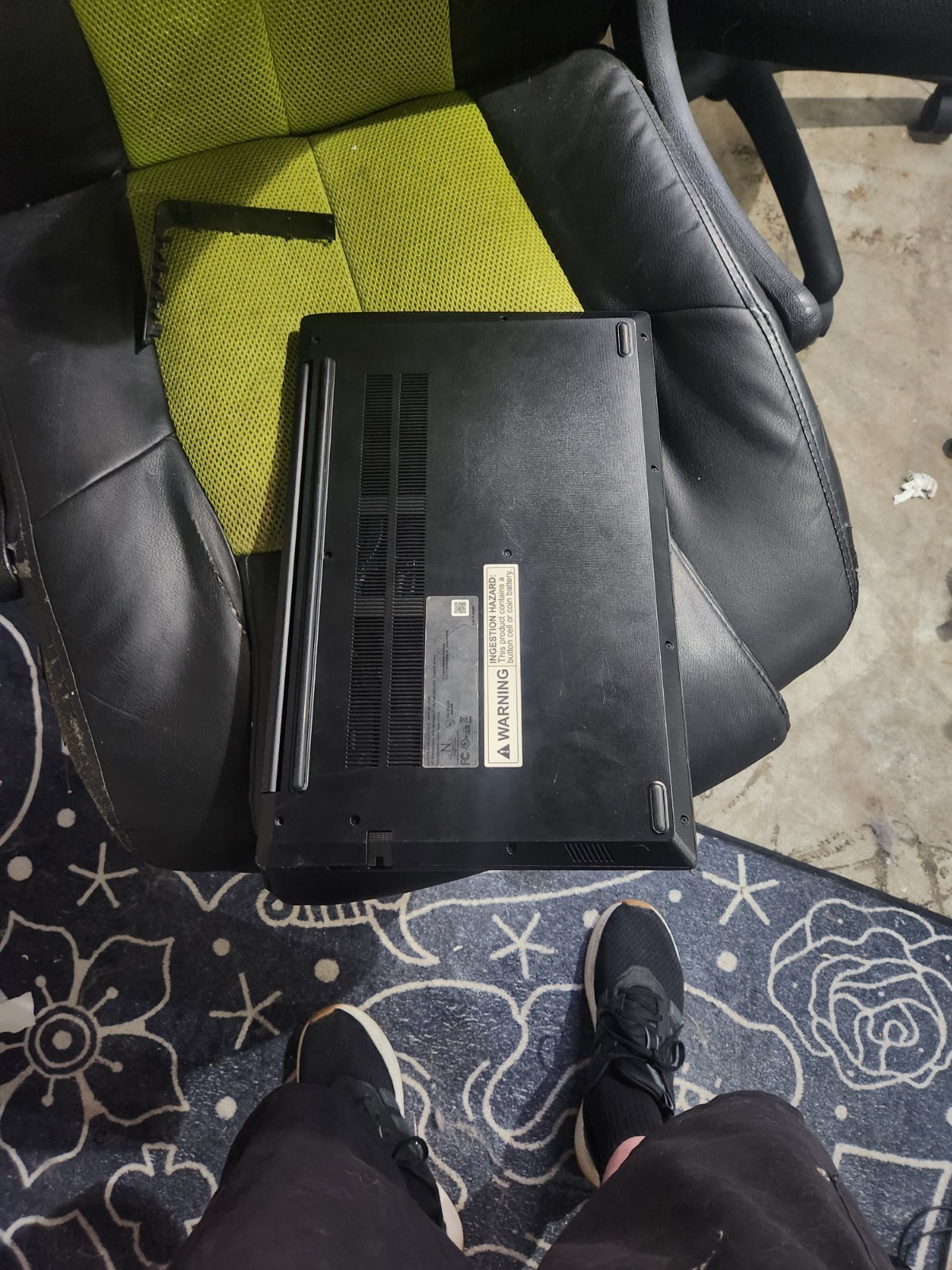 Lenovo Black Notebook Laptop with Intel Core i3 Processor Portable Computer