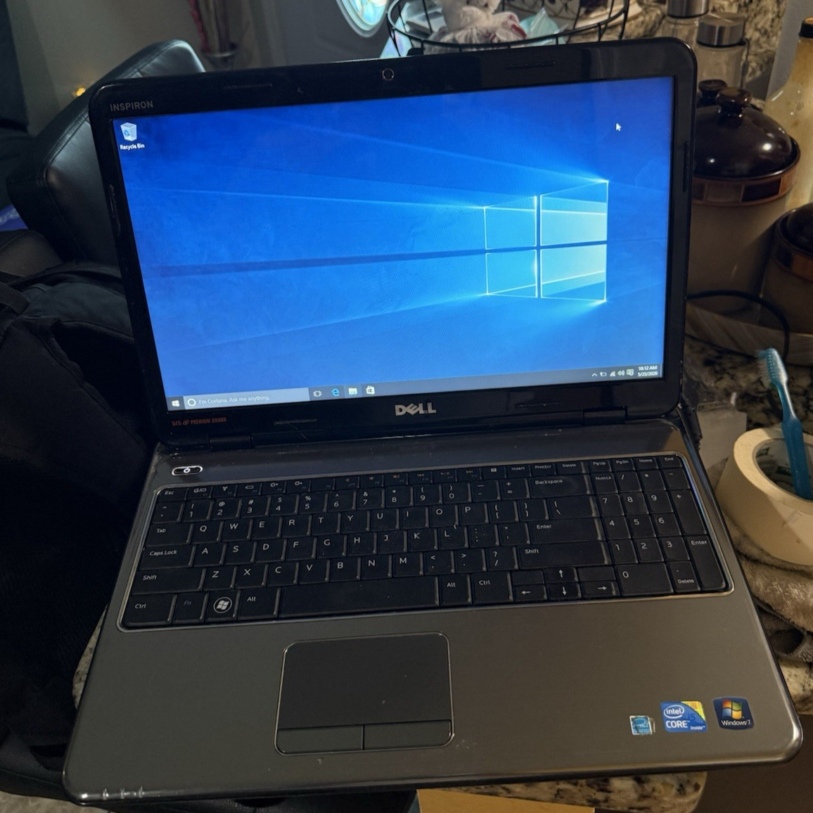DELL INSPIRON N5010 – INTEL core i5-4 GB RAM 500GB HDD-2.53GHZ win 10 pro 64 bit