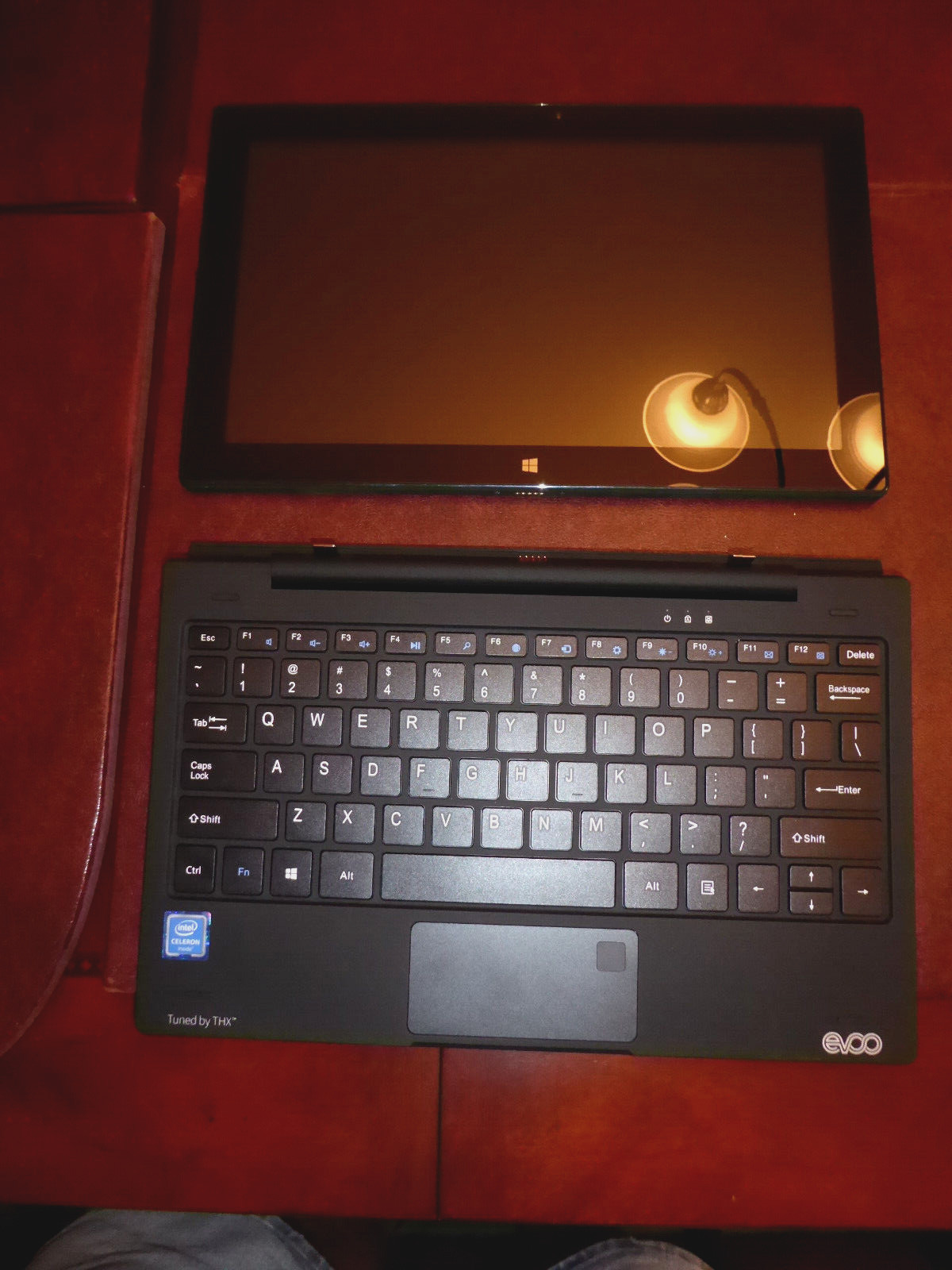 NEW Evoo 11.6″ Win10 Tablet Touch ScreenSeparatable Dock Keyboard 4GB 32GB HDMI