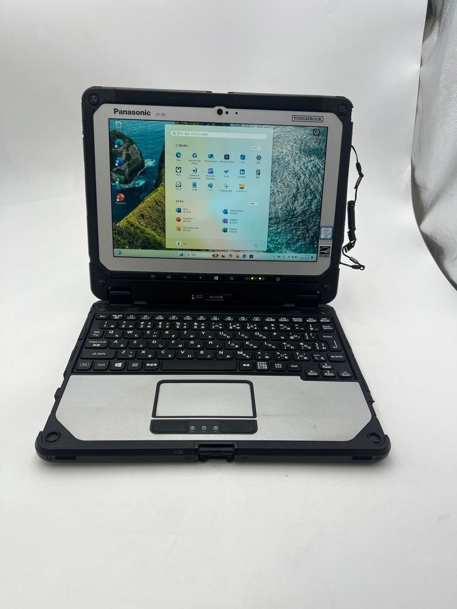 USED Panasonic Toughbook CF-20 4GB SSD 128GB Core m5-6Y57 Windows 10 64bit