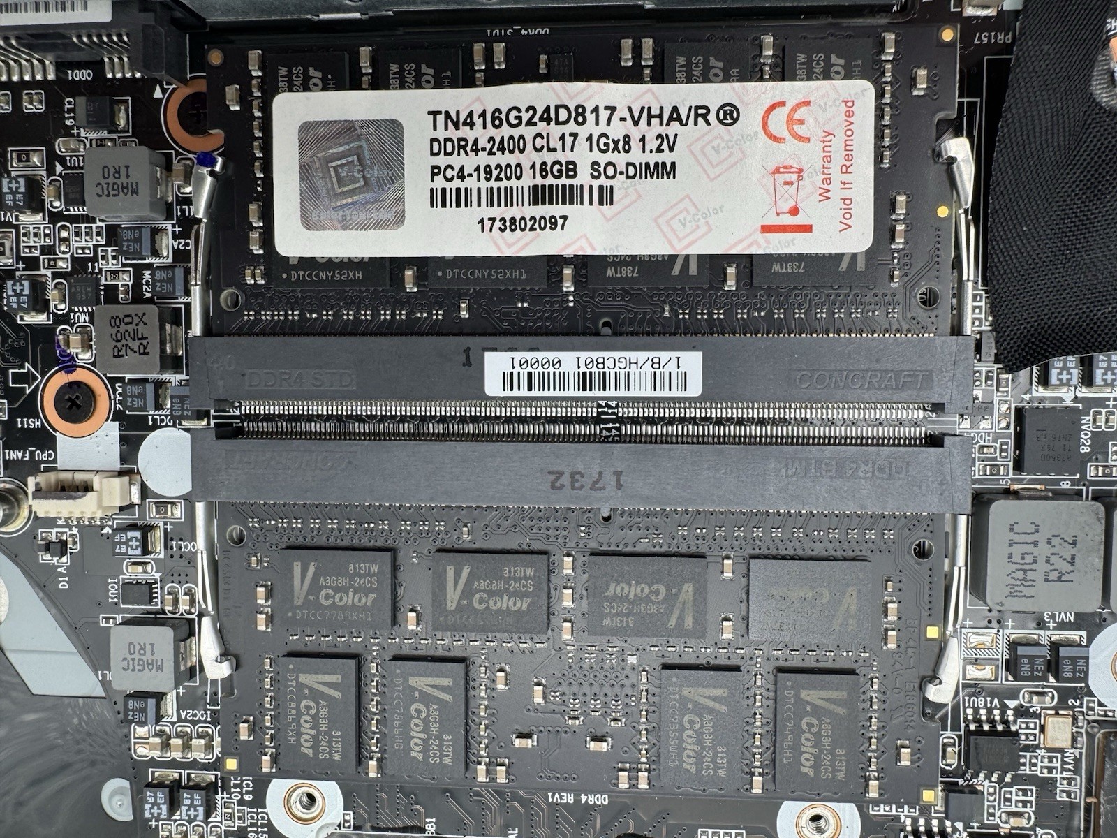 *NO POWER* GIGABYTE P56 LAPTOP i7 7700HQ 32GB DDR4 NVIDIA GTX 1070 FOR PARTS