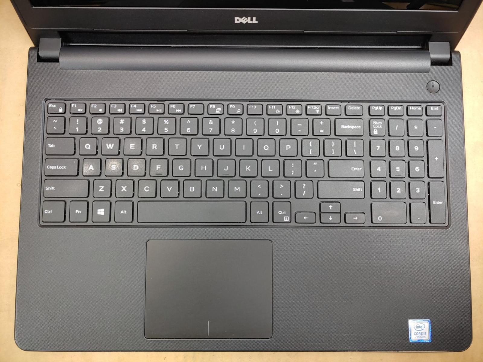 Dell Inspiron 15 5566 15.6″ i5-7200U✔*NO RAM/NO BATT/NO AC**POWERS ON SHUTS OFF*