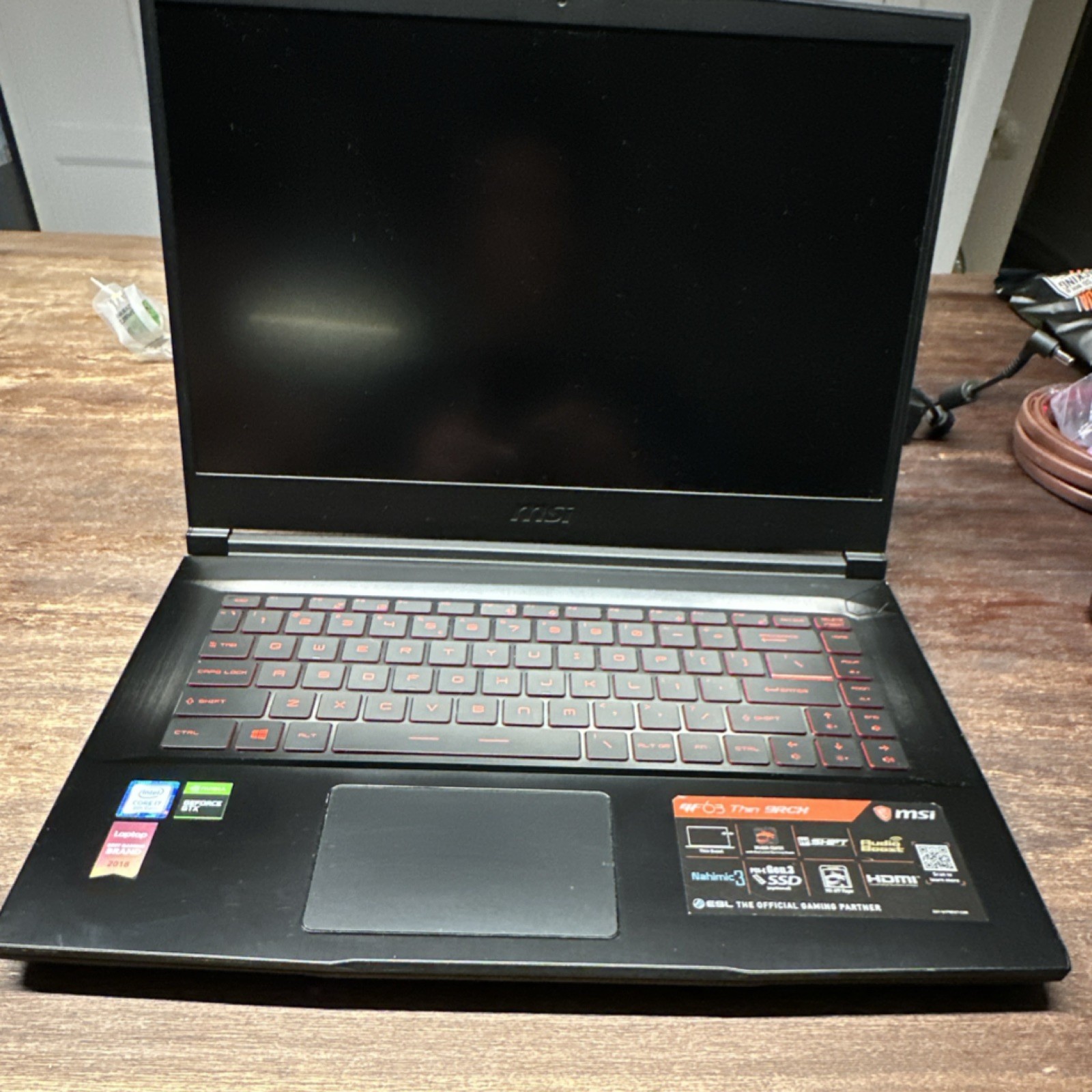 MSI GF63 Thin 9RCX-818US Gaming Laptop Intel i5 16GB 512GB SSD 15.6″ GTX Backlit