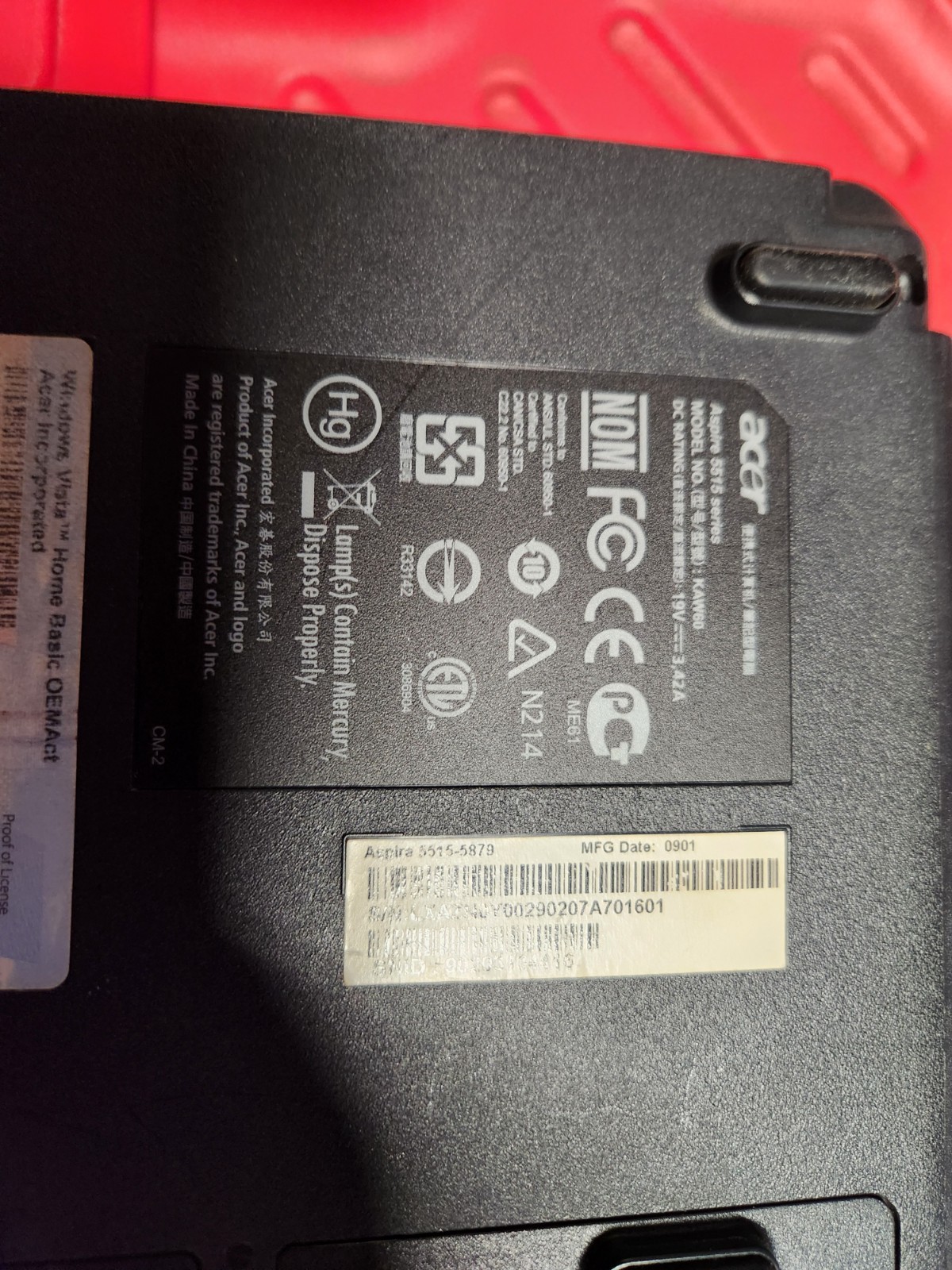 Acer Aspire 5515 Laptop