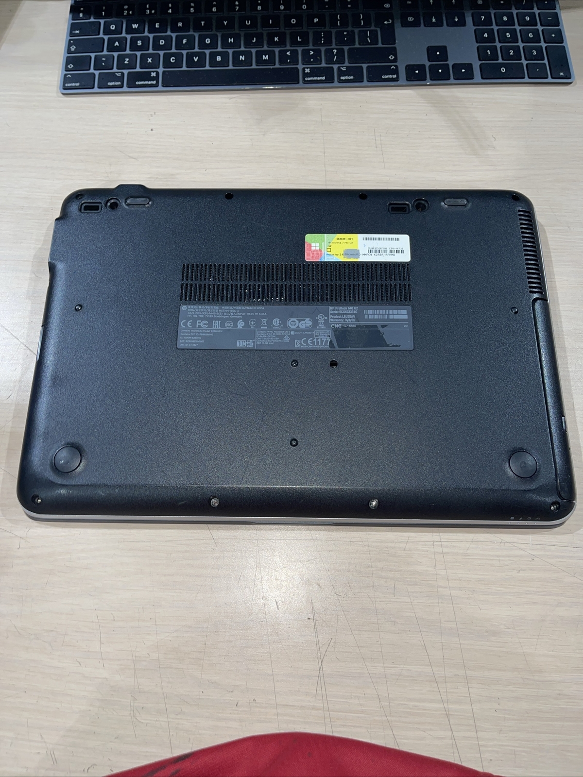 Hp Probook 640 G2 Intel Core i7-6600U 2.60GHZ 8GB RAM NO HD L