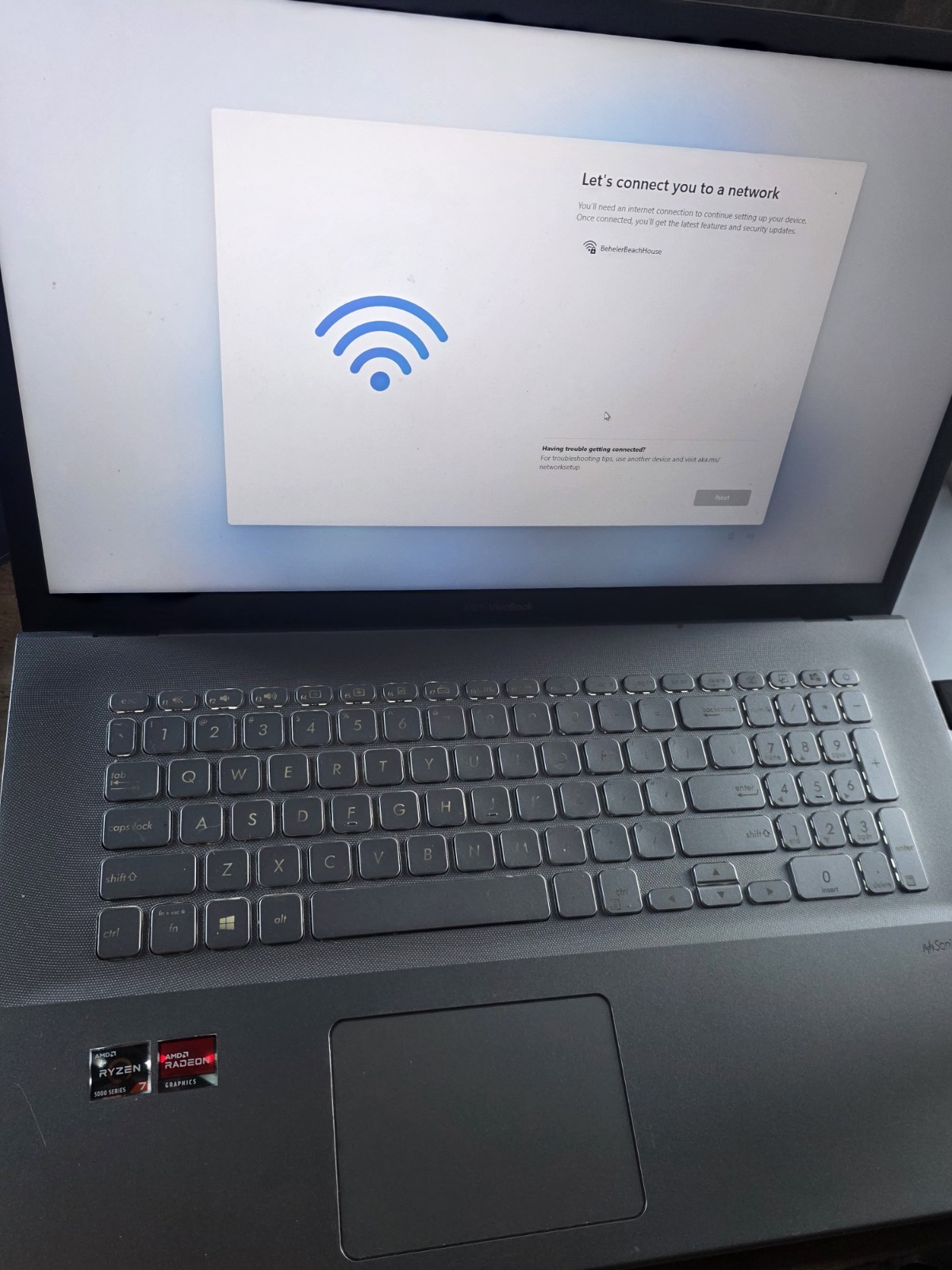 ASUS VivoBook 17.3 inch (1TB, AMD Ryzen 7 5700u 16GB) Laptop Gpod